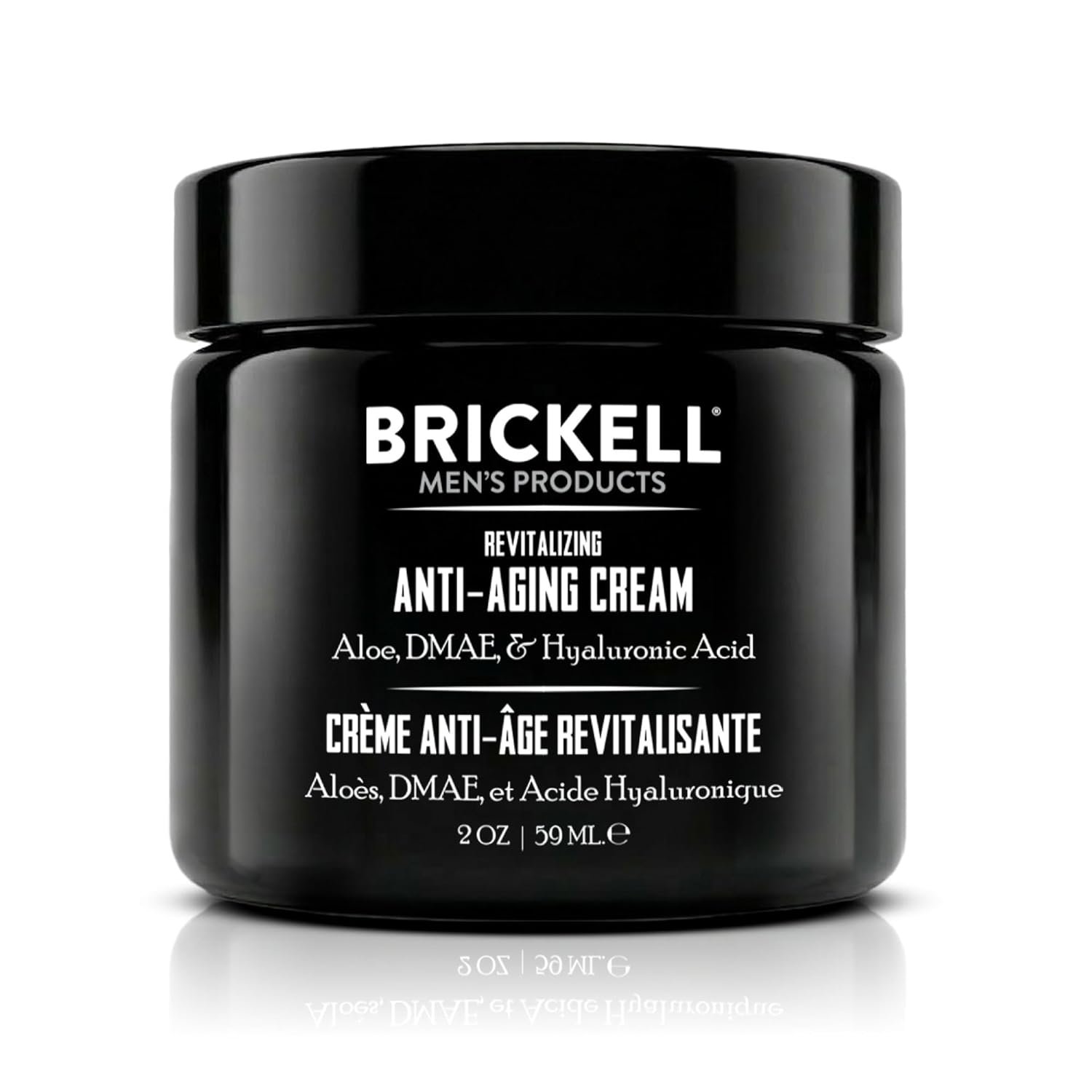 Brickell Men’s Revitalizing Anti-Aging Cream For Men, Anti Wrinkle Night Face Cream To Reduce Fine Lines and Wrinkles, With Vitamin E, Jojoba Oil, and Hyaluronic Acid, 2 Ounce, Unscented