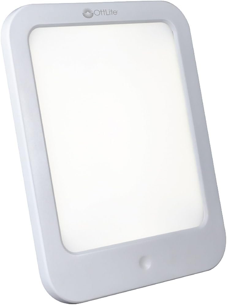 OttLite ClearSun® LED Light Therapy Lamp, Natural Daylight, 3 Brightness Levels
