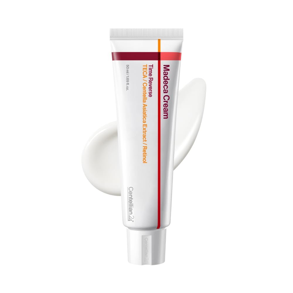 CENTELLIAN 24 Madeca Cream Time Reverse – Korean Firming Face Moisturizer | Anti-Aging Formula with TECA and Centella for Elasticity, Deep Hydration and Skin Barrier Care, 1.69 fl oz