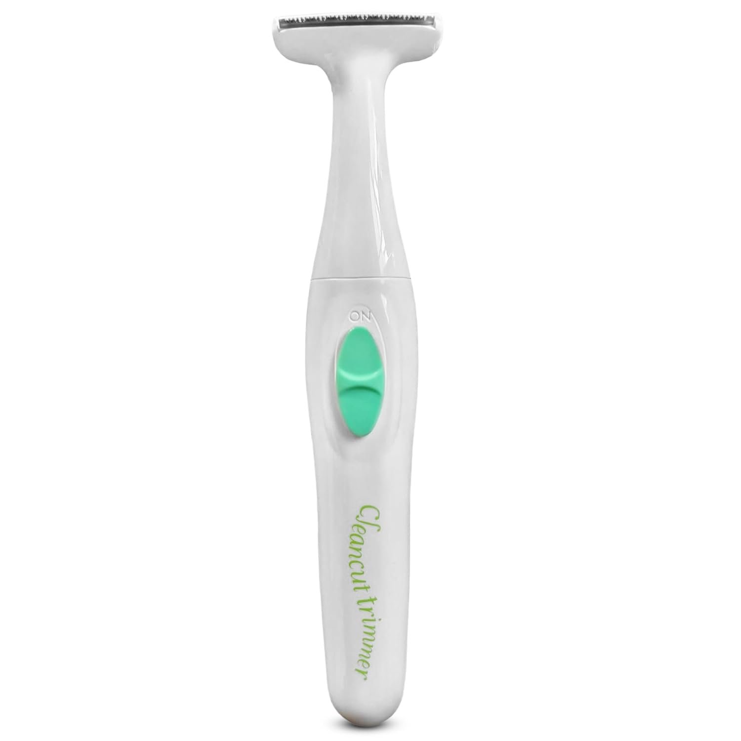 Cleancut T-Shape Personal Shaver for Men and Women, Pubic Hair Trimmer for Intimate Areas, Cordless, Designed for Full Body Grooming – Made in Japan