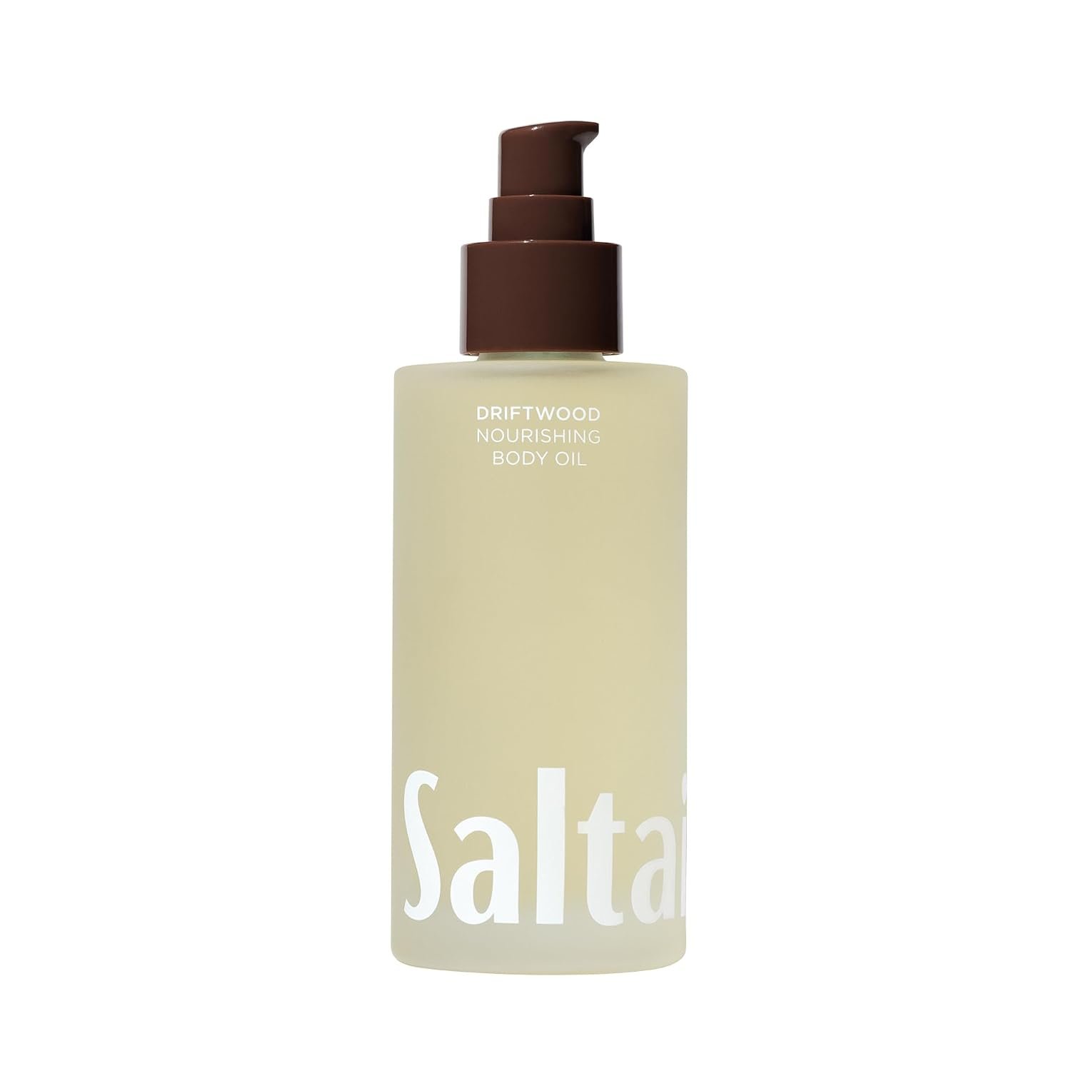 Saltair Nourishing Body Oil | Lightweight Body Glow | Driftwood, 4 oz | Lightweight body oil with fermented saururus, kukui, moringa, astaxanthin, biomimetic plant actives, and vegan formula