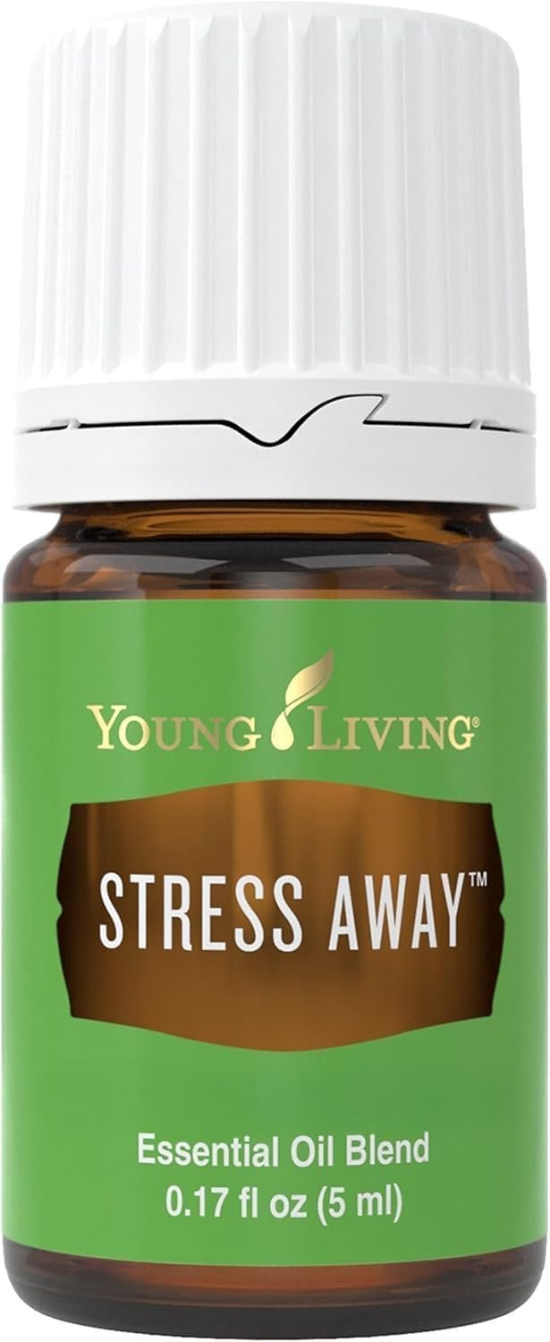 Young Living Stress Away Essential Oil Blend | 5 ml | Sweet Lime & Vanilla Aromatherapy Oil for Diffusers, Massage & DIY Blends | Relaxing Fragrance for Home, Office & Everyday Aromatic Use