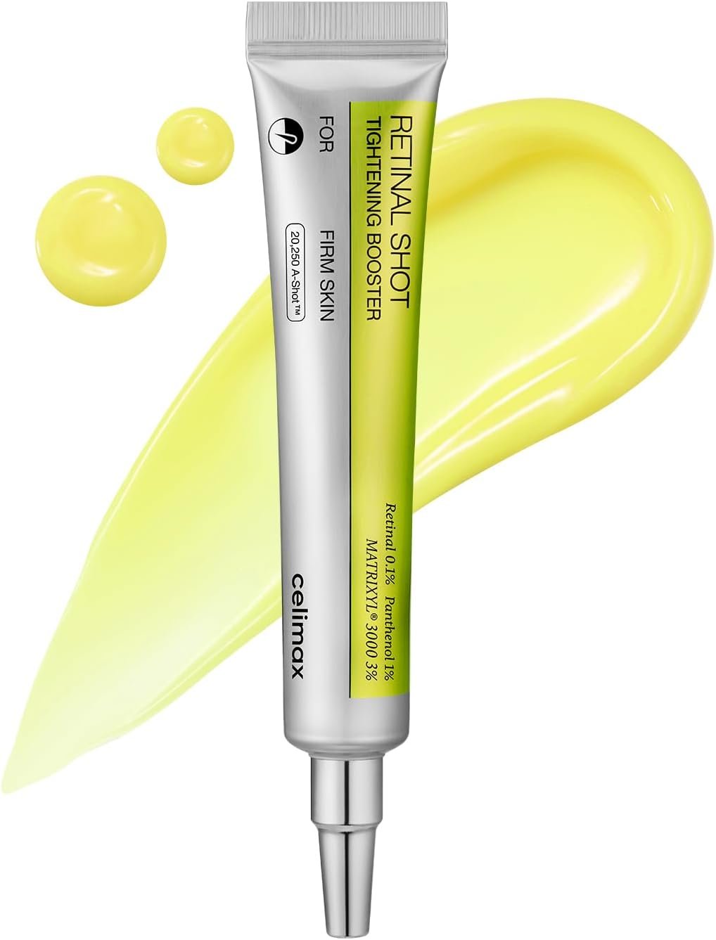 celimax The Vita A Retinal Shot Tightening Booster | 0.1% Retinal, 3% Matryxyl, High-Strength Retinoid for Anti-Aging