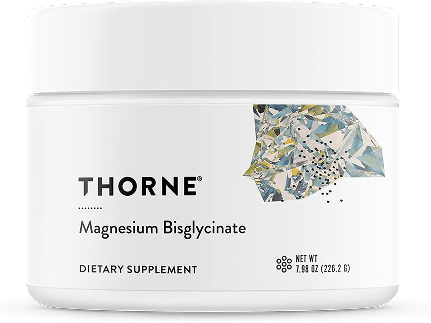 THORNE – Magnesium Bisglycinate – Powdered Magnesium Formula – Supports Restful Sleep, Muscle Relaxation, Heart Health & Metabolism* – NSF Certified for Sport – Gluten, Dairy & Soy-Free – 60 Servings