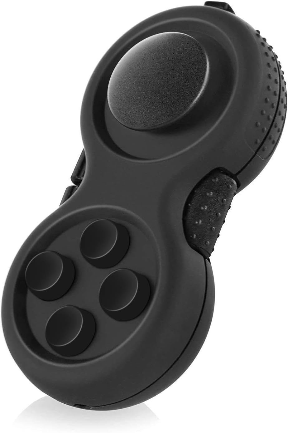 Original Fidget Toy Game, Rubberized Classical Controller Fidget Concentration Toy with 8-Fidget Functions and Lanyard – Excellent for Relieving Stress and Anxiety