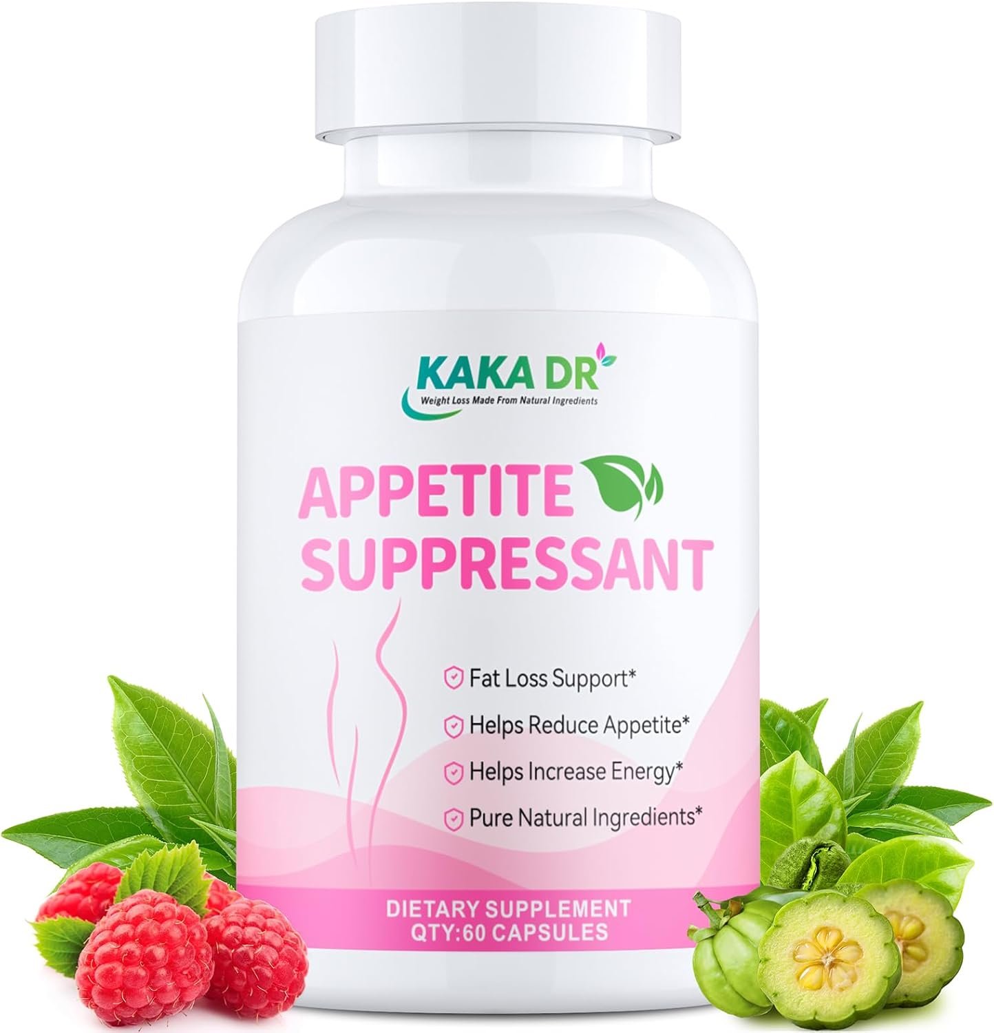 Appetite Suppressant Weight Loss Pills for Women, Night-Time Fat Burner for Women and Men, Metabolism Booster, 3rd Party Tested Supplement – 60 Pills