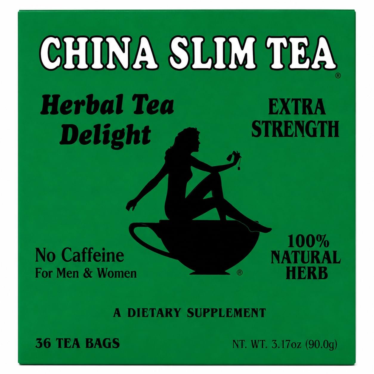 China Slim Dieter’s Tea Delight, Large 3.17oz/90g, 36-Count Pack of 1)