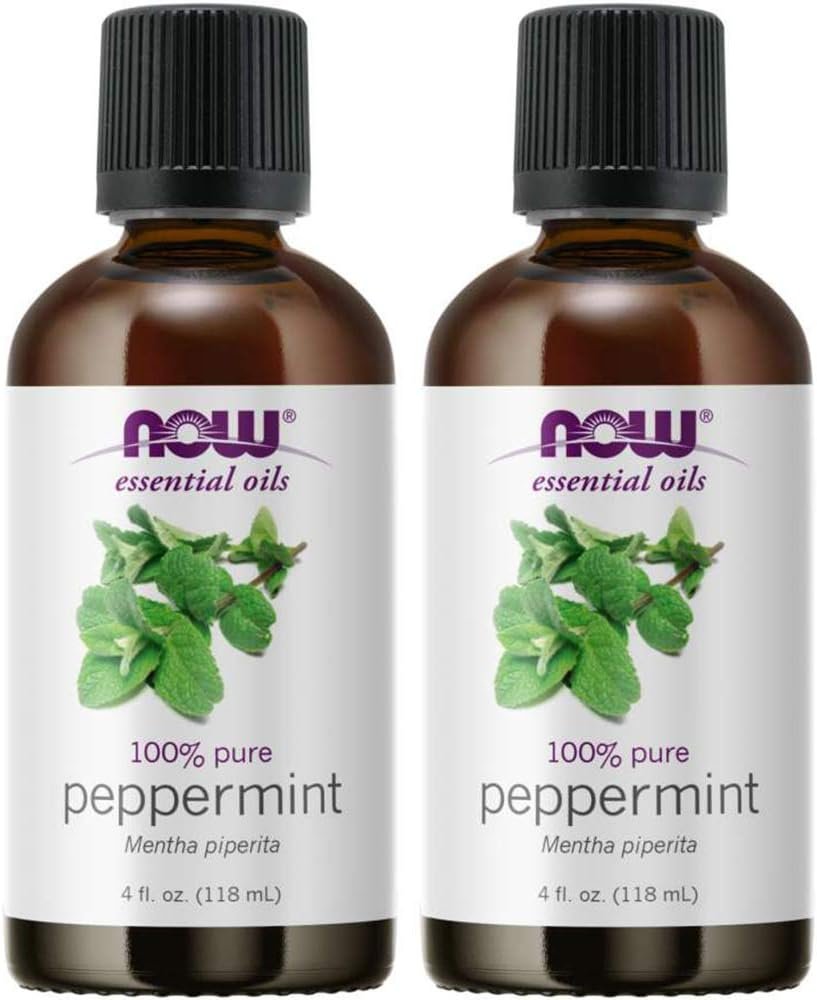 Peppermint Oil 100% Pure & Natural – 4 oz. (Two Pack)