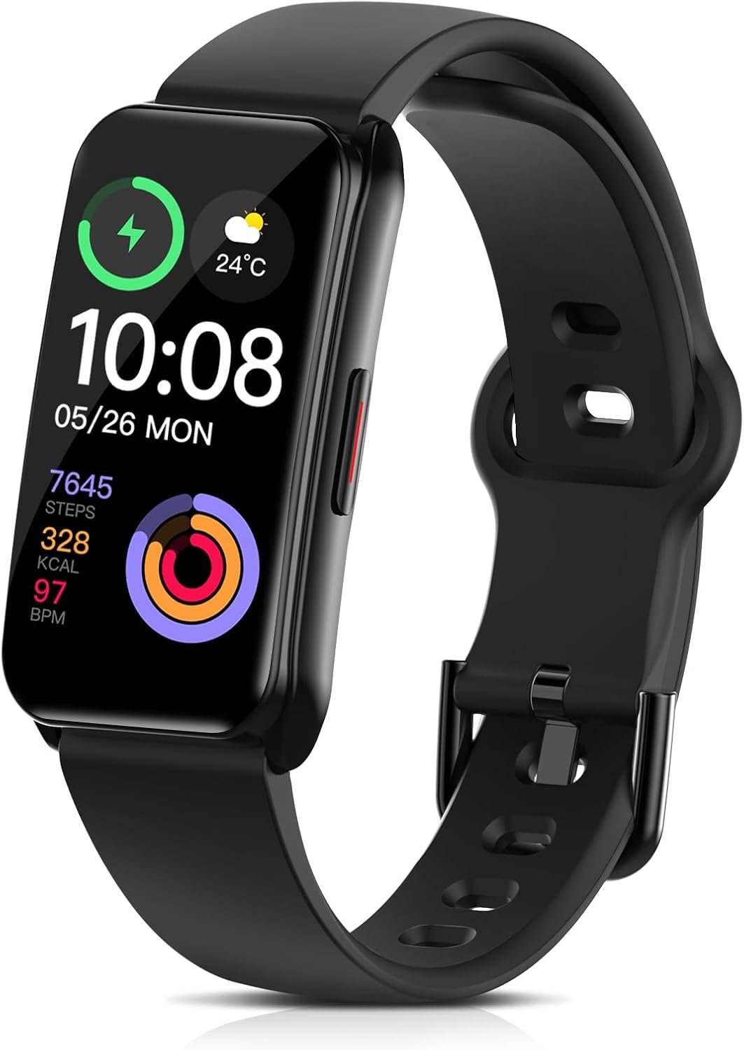 Choiknbo Fitness Tracker Watch with 24/7 Heart Rate, Blood Oxygen, Sleep Monitor, Activity Trackers with Step Counter Calorie Pedometer Watch for Women Men, IP68 Waterproof