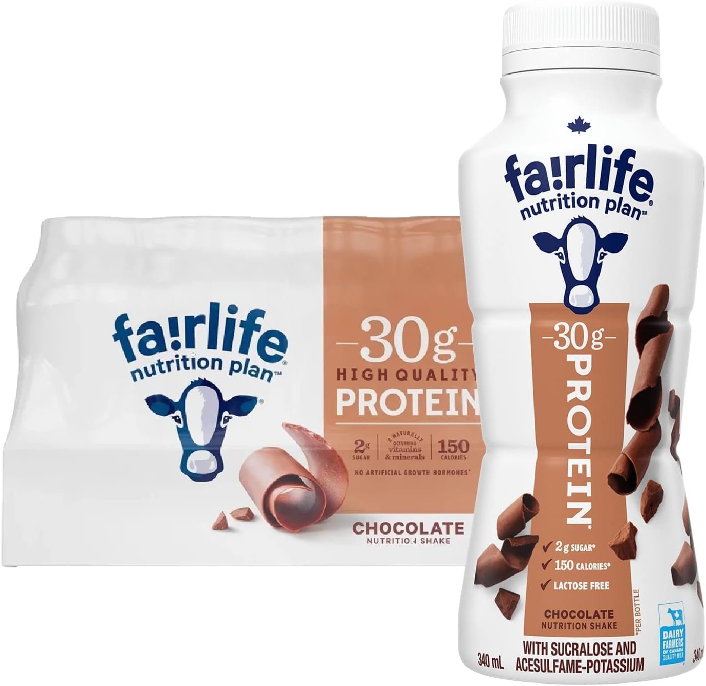 Nutrition Plan High Protein Chocolate Shake, 12 PACK. Orry’s Vital