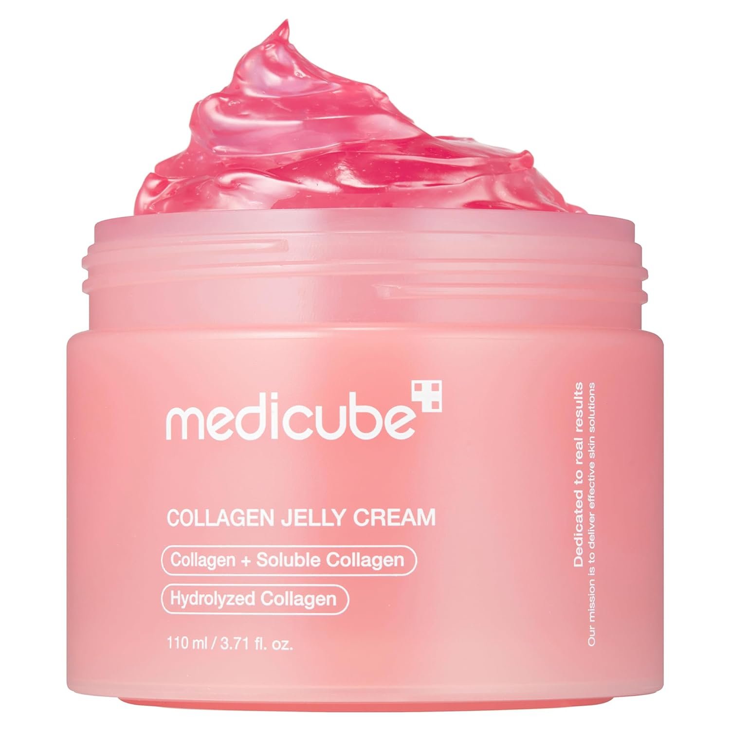 medicube Jelly Cream with Collagen & Niacinamide, 3.71 fl.oz | Freeze-Dried Hydrolyzed Collagen for Skin Barrier Hydration & 24H Glow – Plumper, Firmer looking skin, 3.71 fl.oz