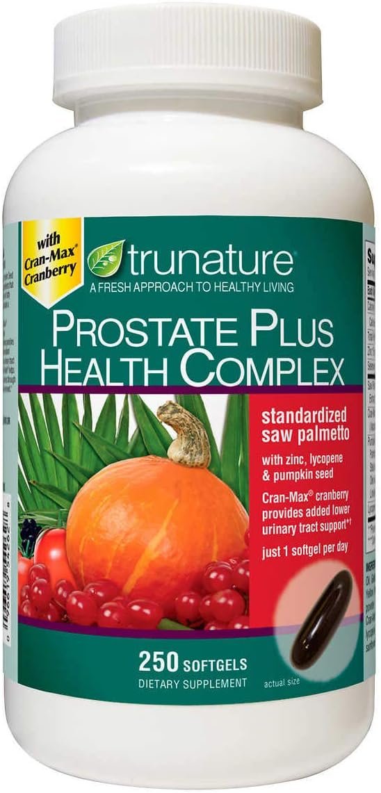 trunature Prostate Health Complex, 250 Softgels (2 Pack)