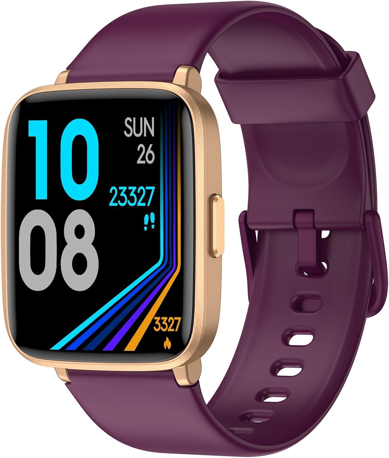 Fitness Tracker Watch with Heart Rate, Activity Tracker, Pedometer Watch | Step Counter, Heart Rate Monitor, Sleep Monitor, Alarm Clock, Stopwatch, Fitness Tracker, IP68 Waterproof Smart Watches
