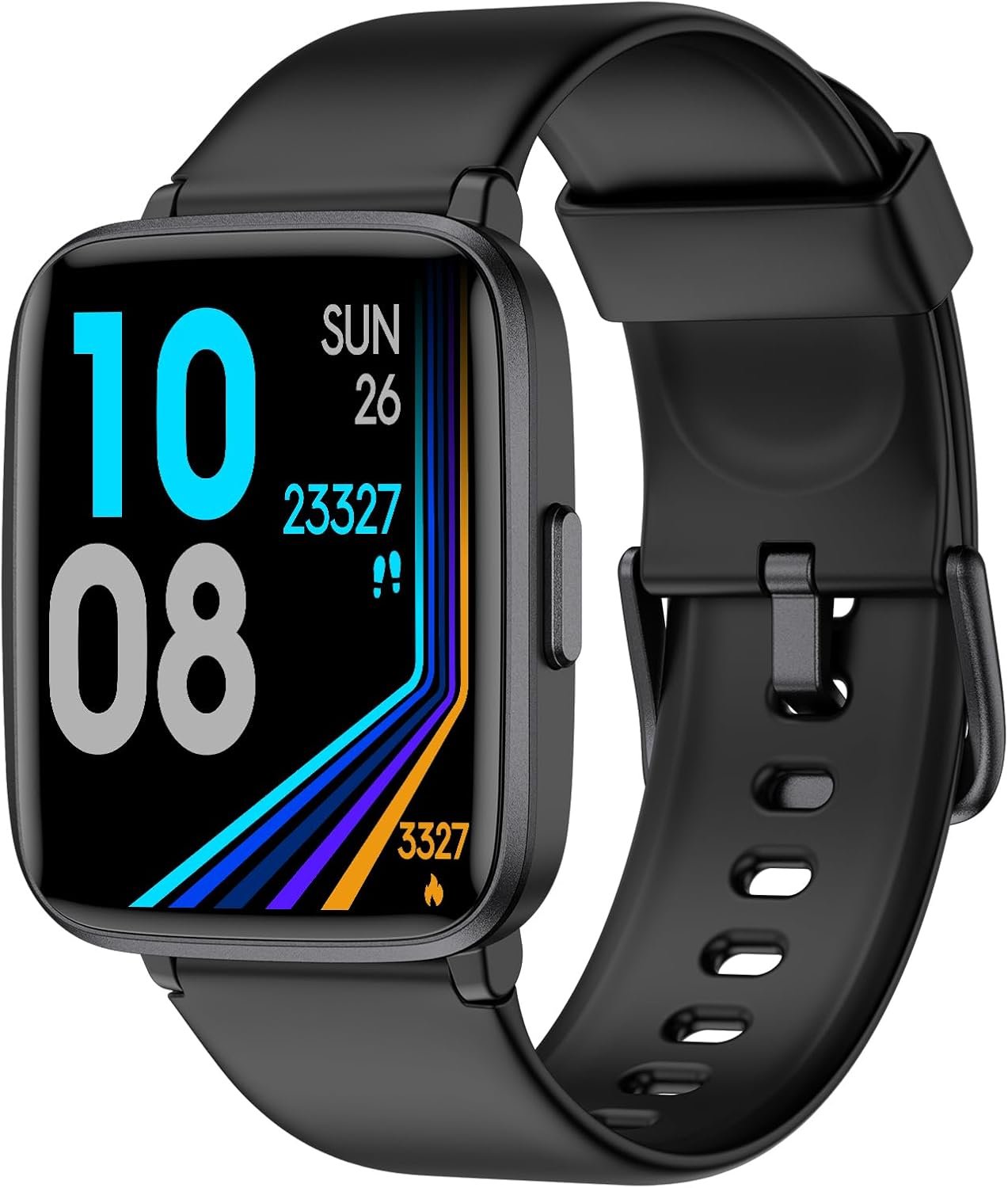 Fitness Tracker Watch with Heart Rate, Activity Tracker, Pedometer Watch | Step Counter, Heart Rate Monitor, Sleep Monitor, Alarm Clock, Stopwatch, Fitness Tracker, IP68 Waterproof Smart Watches