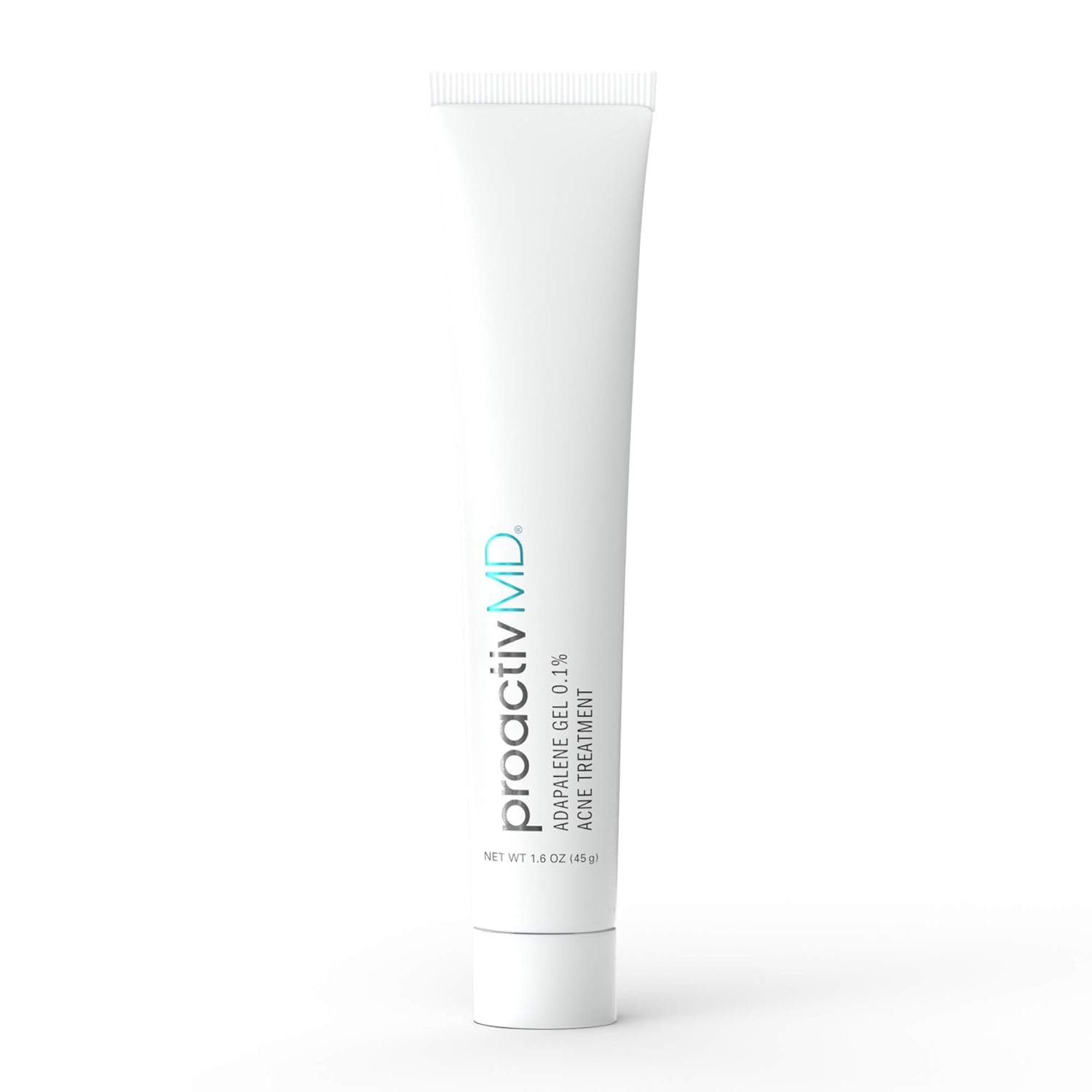 ProactivMD Adapalene Gel Acne Treatment, Paraben Free, Prescription Strength Retinoid For Face and Body Acne, .1% Solution, 1.6 Oz