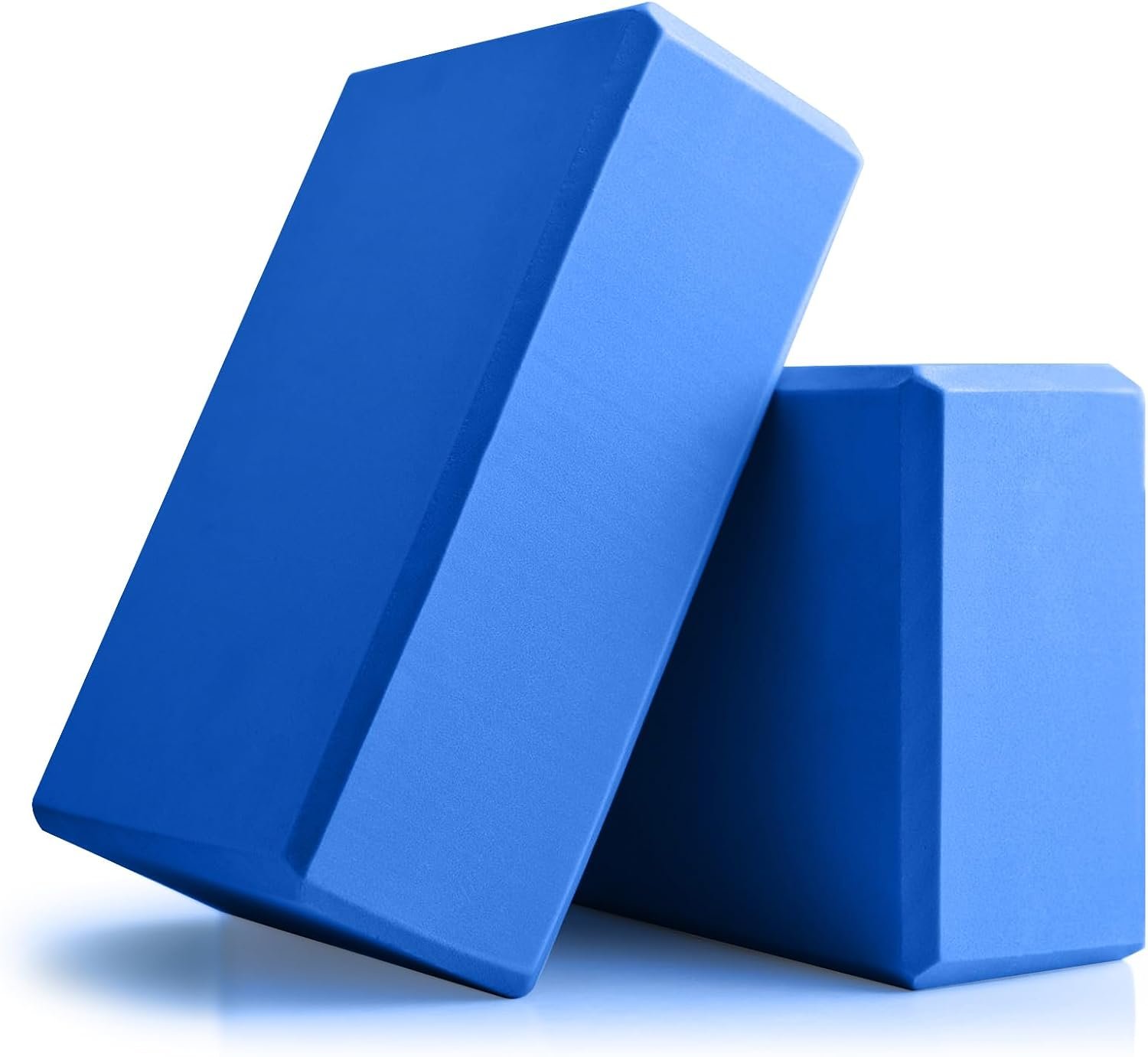 Yoga Blocks 2 Pcs, 9″x6″x3″ Yoga Brick Foam Blocks EVA Foam Block Yoga Props Accessories for Yoga Pilates Stretching and Meditation