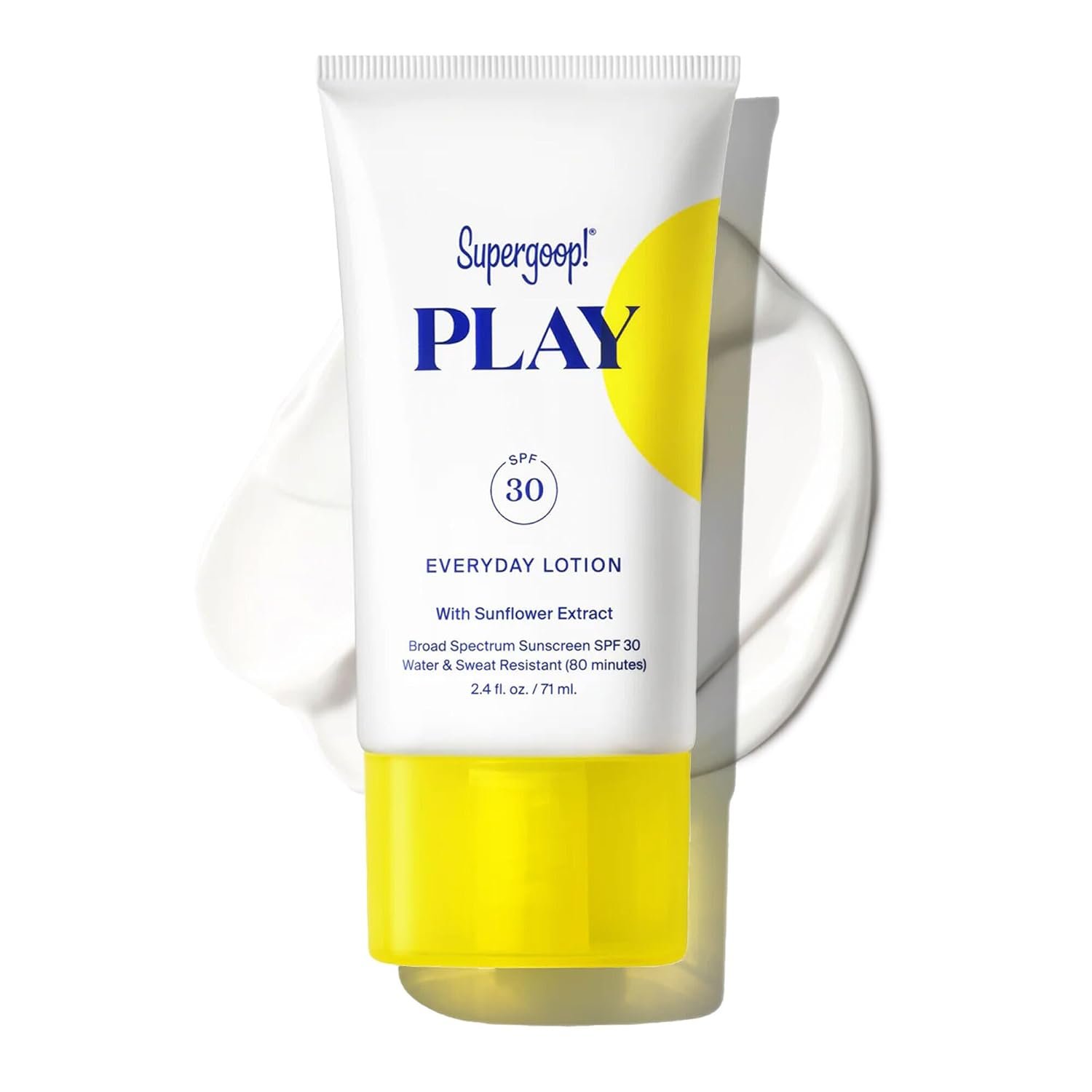 Supergoop! PLAY Everyday Lotion – Broad Spectrum Body & Face Sunscreen – Great for Active Days – Fast Absorbing, Water & Sweat Resistant