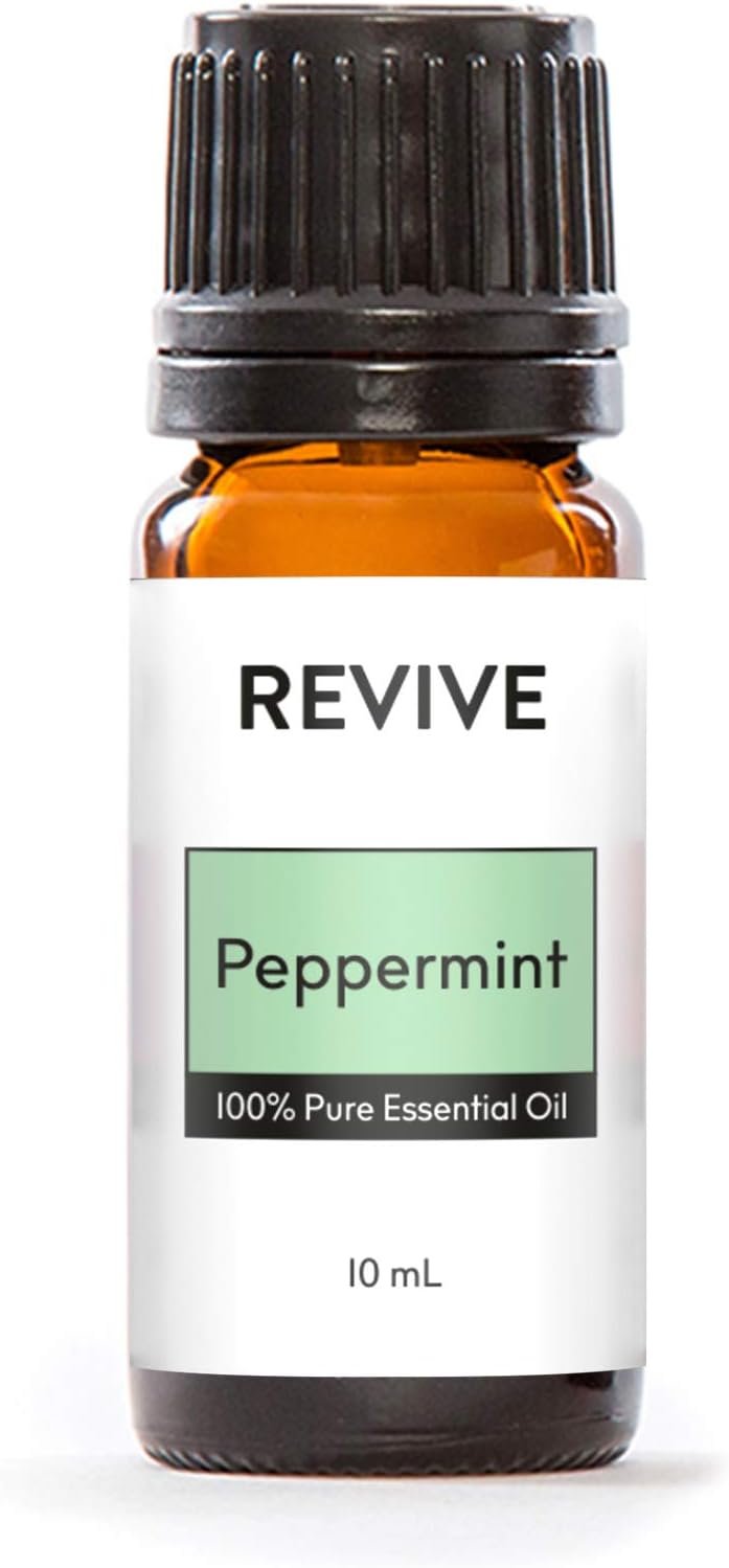 Peppermint Essential Oil by Revive Essential Oils – 100% Pure Therapeutic Grade, for Diffuser, Humidifier, Massage, Aromatherapy, Skin & Hair Care