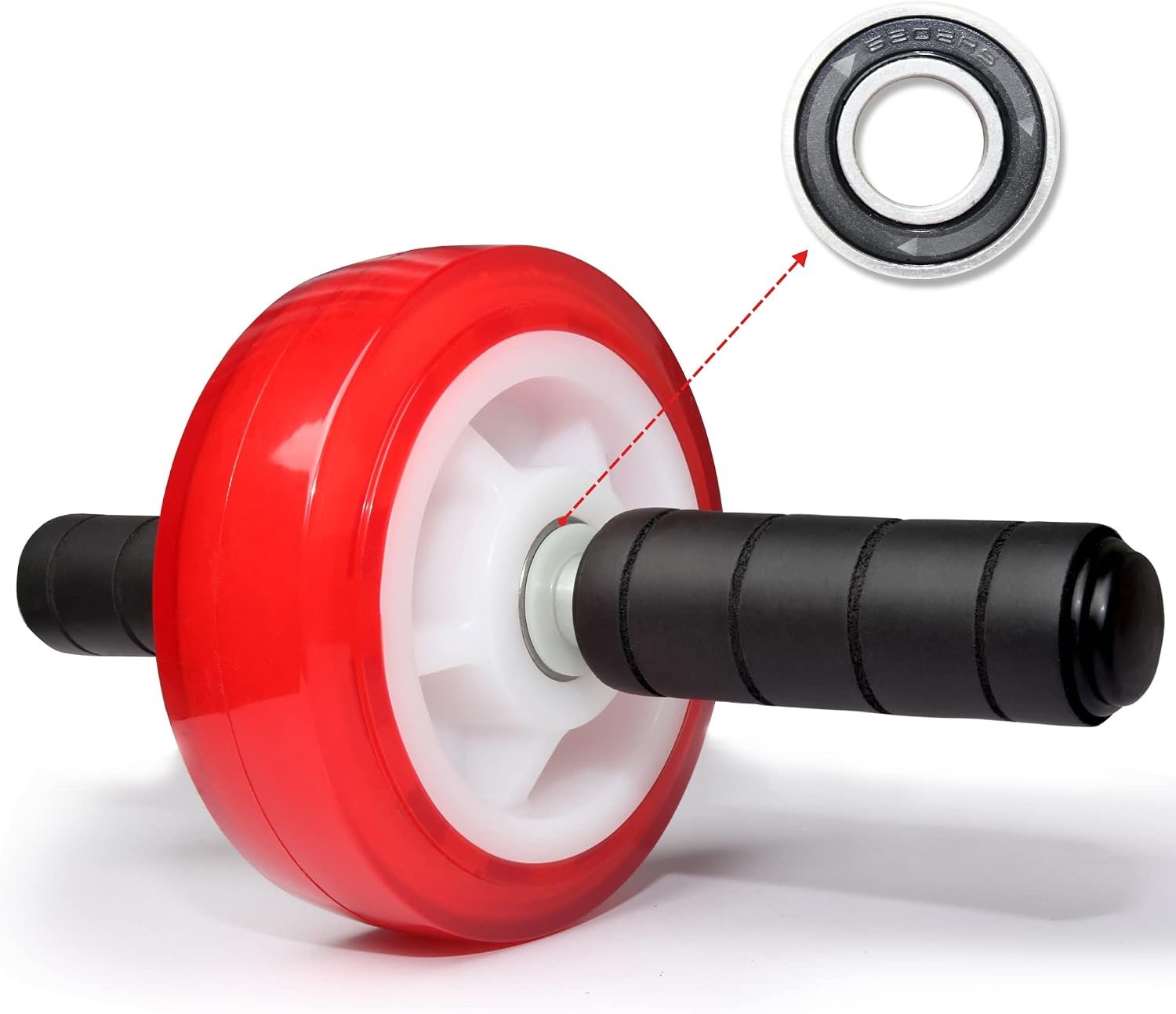 Ab Roller Wheel, Core Exercise Equipment – 880 lbs Weight Capacity, No Noise Ab Wheel for Home Gym Workout