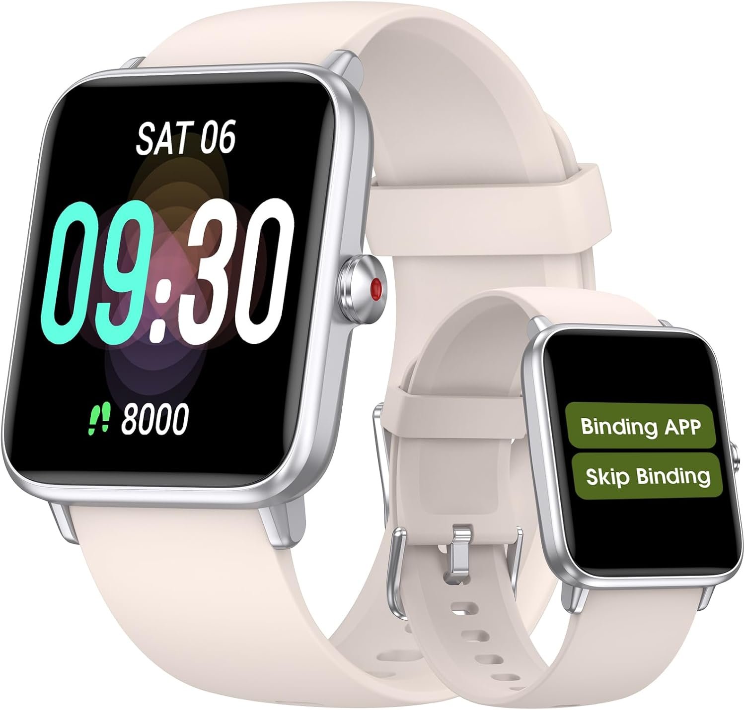 Pedometer Watch Senior Friendly No App No Phone Required, Fitness Tracker | Step Counter, Heart Rate Monitor, Blood Oxygen Monitor, Sleep Tracker, Alarm Clock, Stopwatch, Fitness Tracker, Waterproof