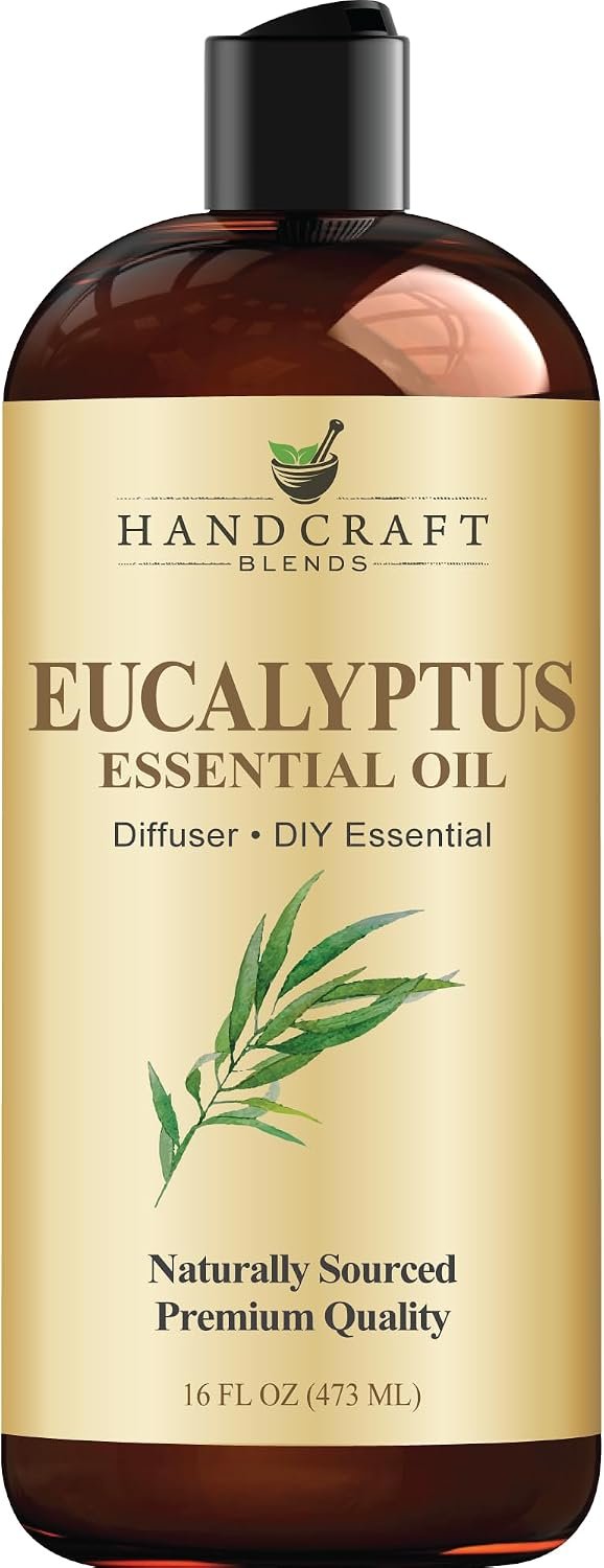 Handcraft Blends Eucalyptus Essential Oil – Huge 16 Fl Oz – for Candle Making, Soap Making, Diffusers, and Aromatherapy