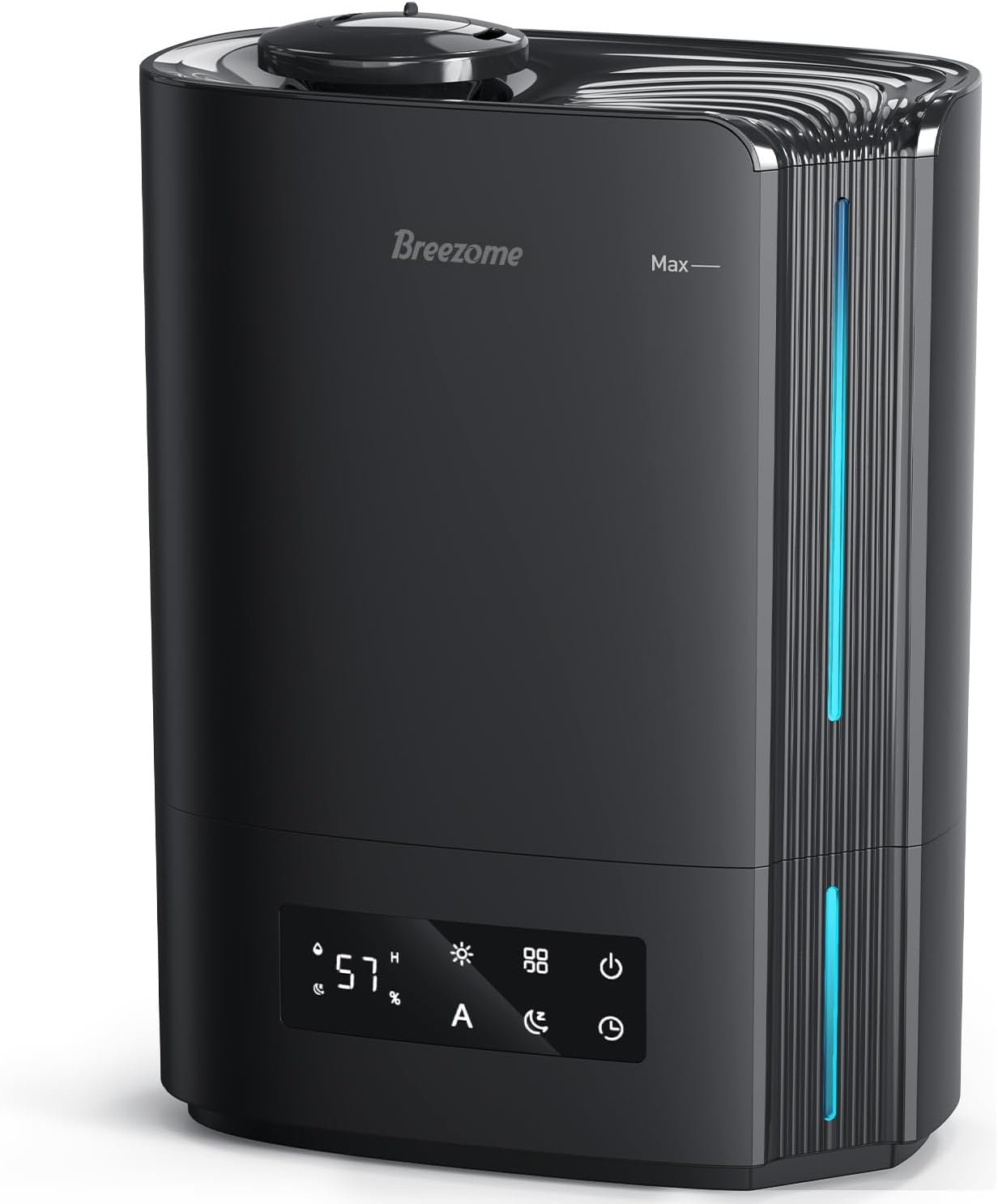 BREEZOME 6L Humidifier for Bedroom Large Room Smart Humidistat Control | 60H Runtime, 25dB Quiet, Essential Oil Diffuser, Top Fill Ultrasonic Cool Mist Humidifiers for Baby, Plants, Nursery