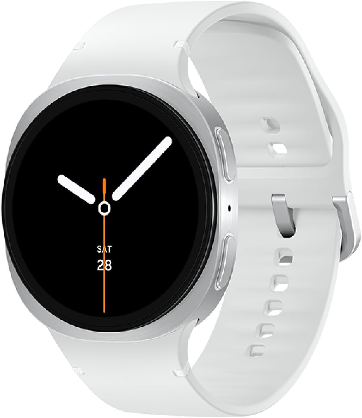Samsung Galaxy Watch 8 (2025), Silver, 44mm, Bluetooth Smartwatch | Cushion Design, Fitness Tracker, Sleep and Running Coach, Energy Score, Heart Rate Tracking [US Version, 2 Yr Warranty]