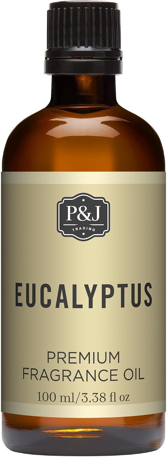 P&J Fragrance Oil – Eucalyptus Scented Candles, Soaps, Diffusers, and More – 100ml