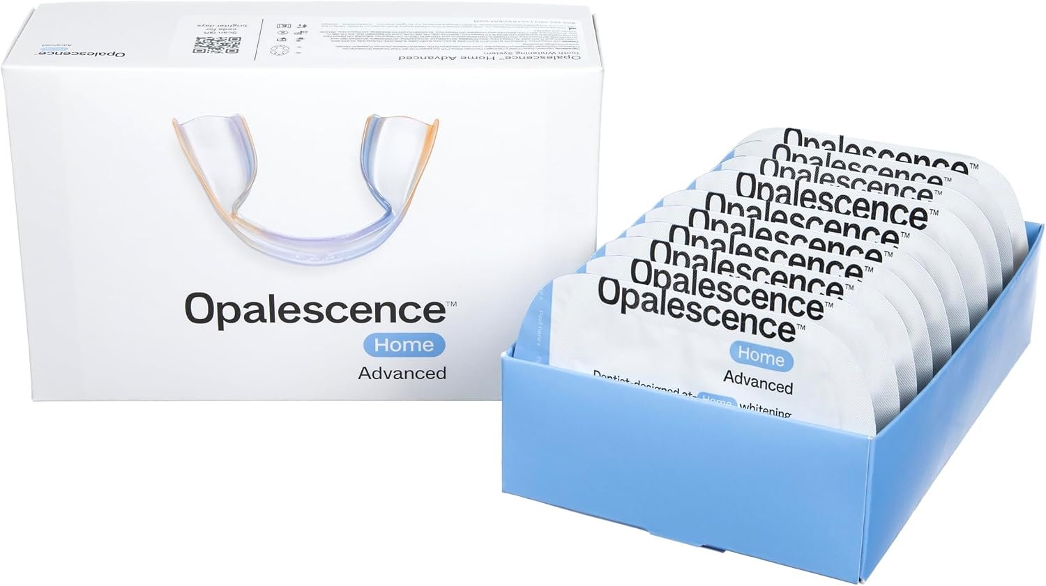 Opalescence GO Home Advanced Teeth Whitening Trays 15% – 5822-T | (10 Treatments) Hydrogen Peroxide PF Whitening Gel Prefilled Trays Kit – Developed by Leaders in Professional Whitening