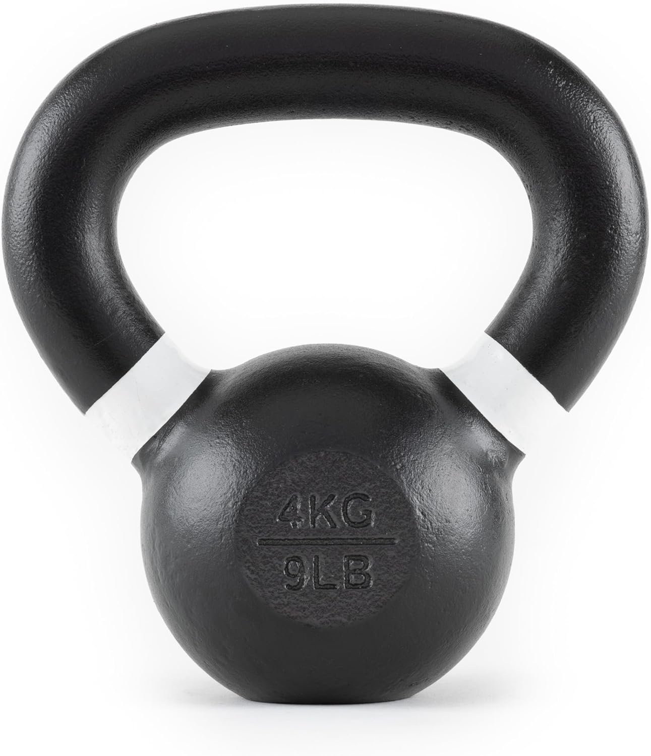 Rage Fitness Single Cast Iron Kettlebell | Powder Coated – Wide Handle Weights for Core & Glute Workouts; Swings, Squats, Deadlifts; Strength, Endurance & Flexibility for Men & Women
