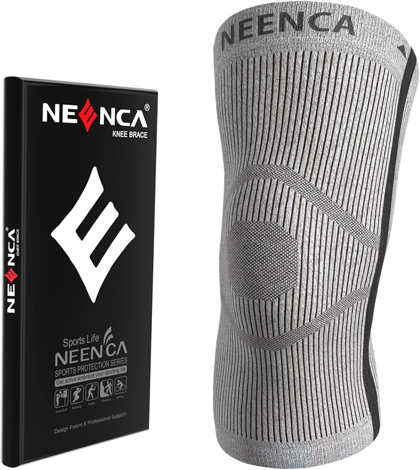 NEENCA Knee Sleeve – Knee Braces for Knee Pain, Joint Pain Relief, Swelling, Inflammation Relief, and Circulation, Knee Support for Women and Men