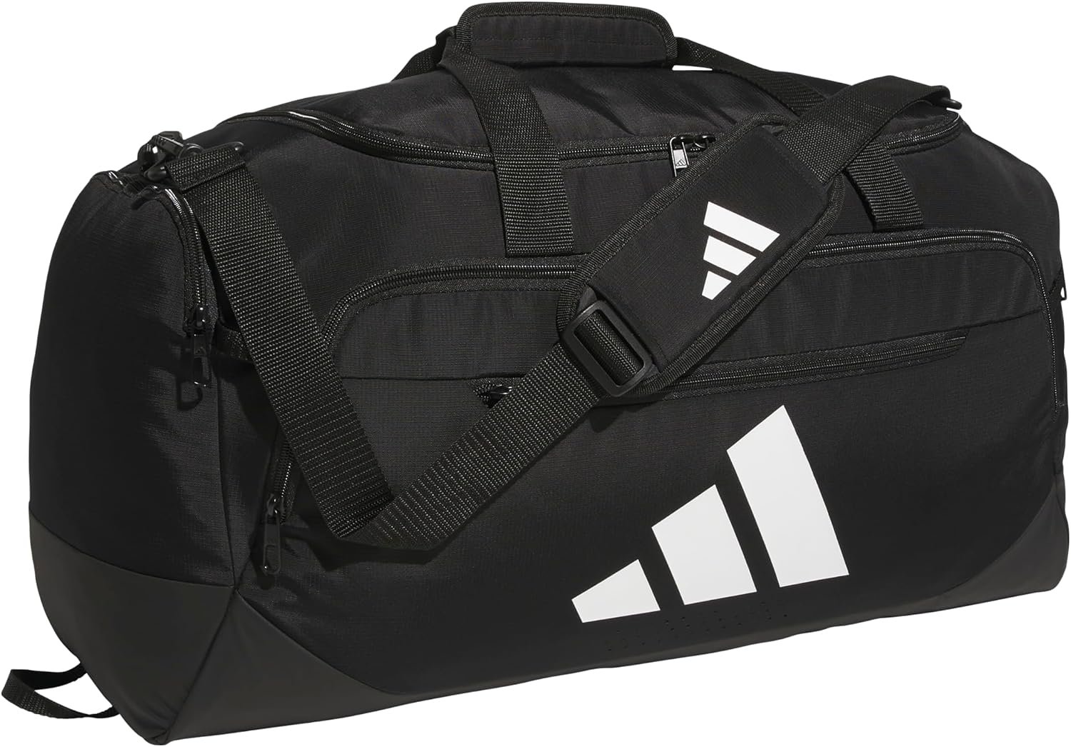 adidas Defender 5 Duffel Bag for Sports, Gym and Travel, Black, OSFA