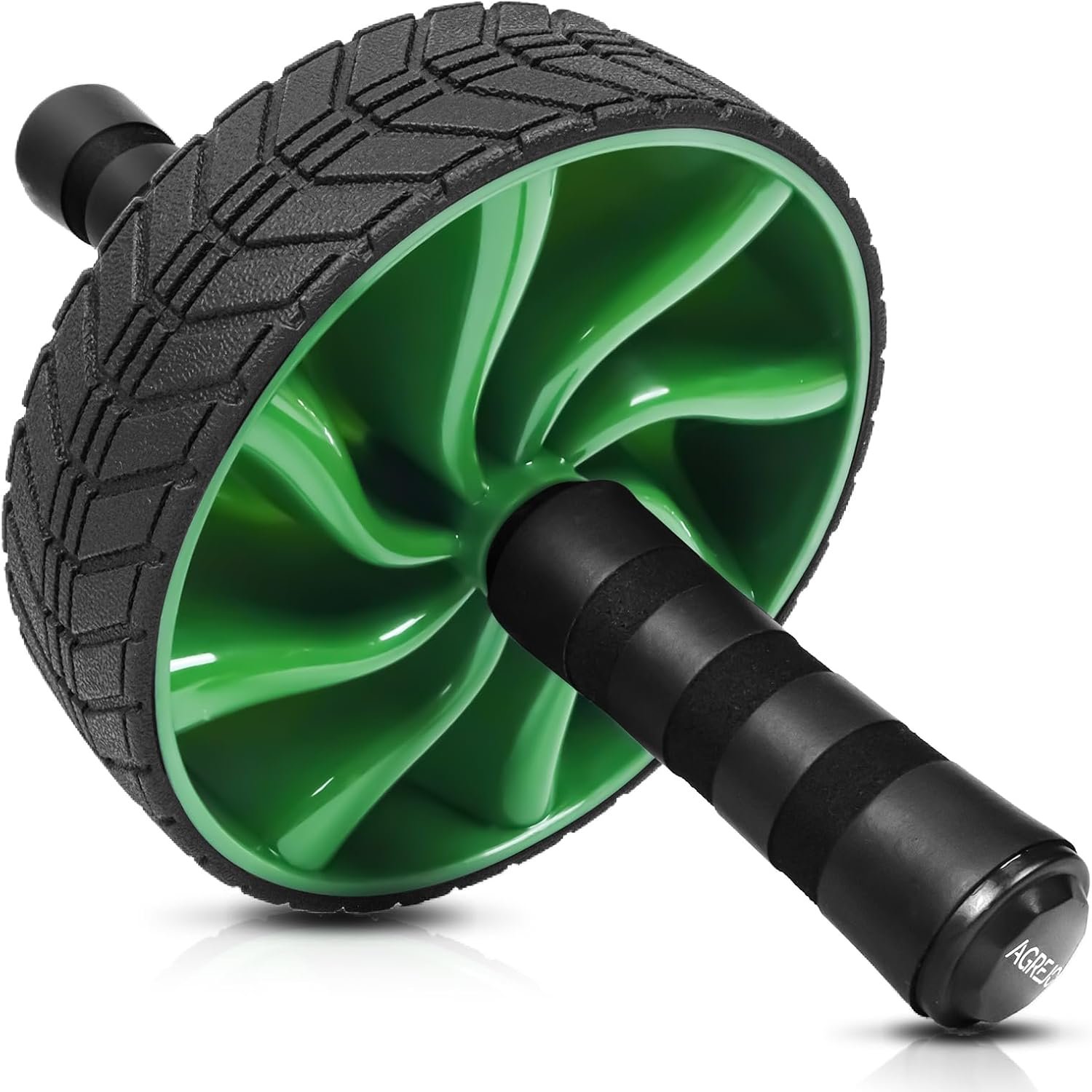 Ab Roller Wheel – AGREJO Ab Workout Equipment for Abdominal & Core Strength Training, Home Gym Fitness Equipment, Exercise Wheel for Men Women