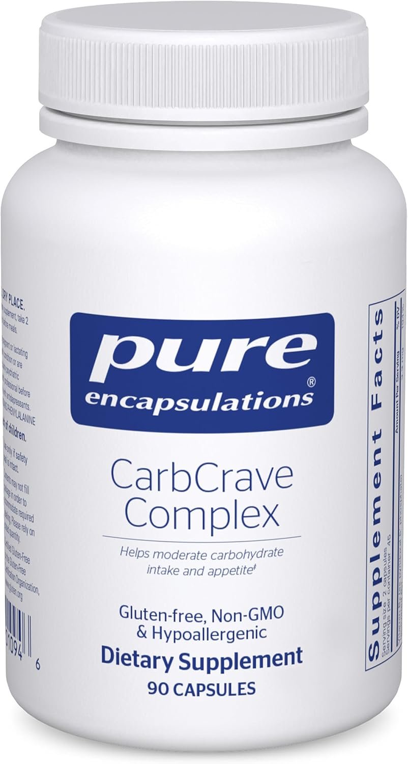 Pure Encapsulations CarbCrave Complex | with Sensoril Trim to Help Moderate Carbohydrate Intake and Lessen Appetite* | 90 Capsules