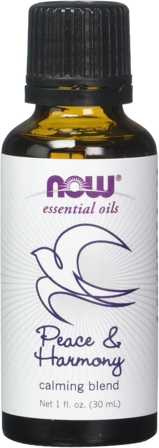 Now Foods Peace & Harmony Oil Blend 1 Fl Oz (Pack of 2)