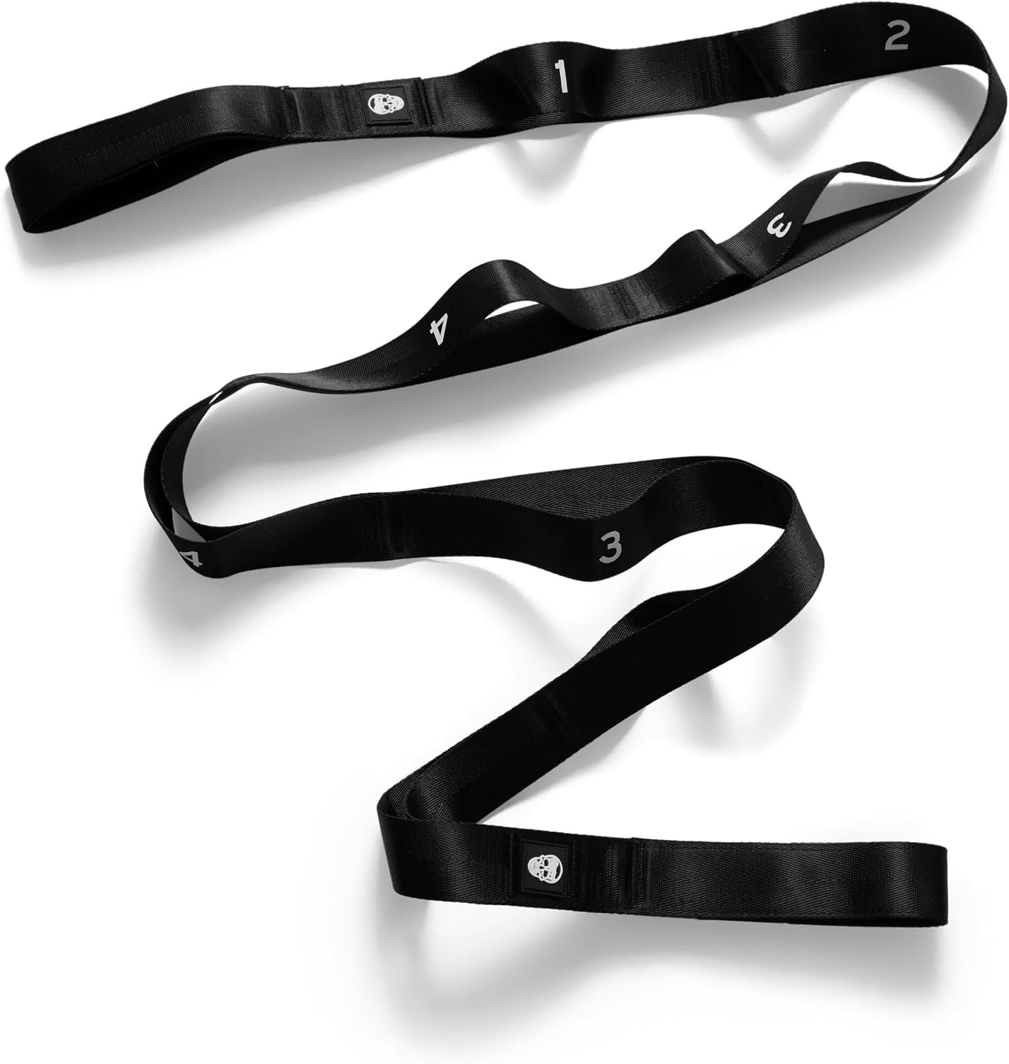 Gymreapers Stretching Strap with Loops – Yoga Straps for Stretching – Physical Therapy Equipment & Leg Exercise Stretch Band for Men & Women