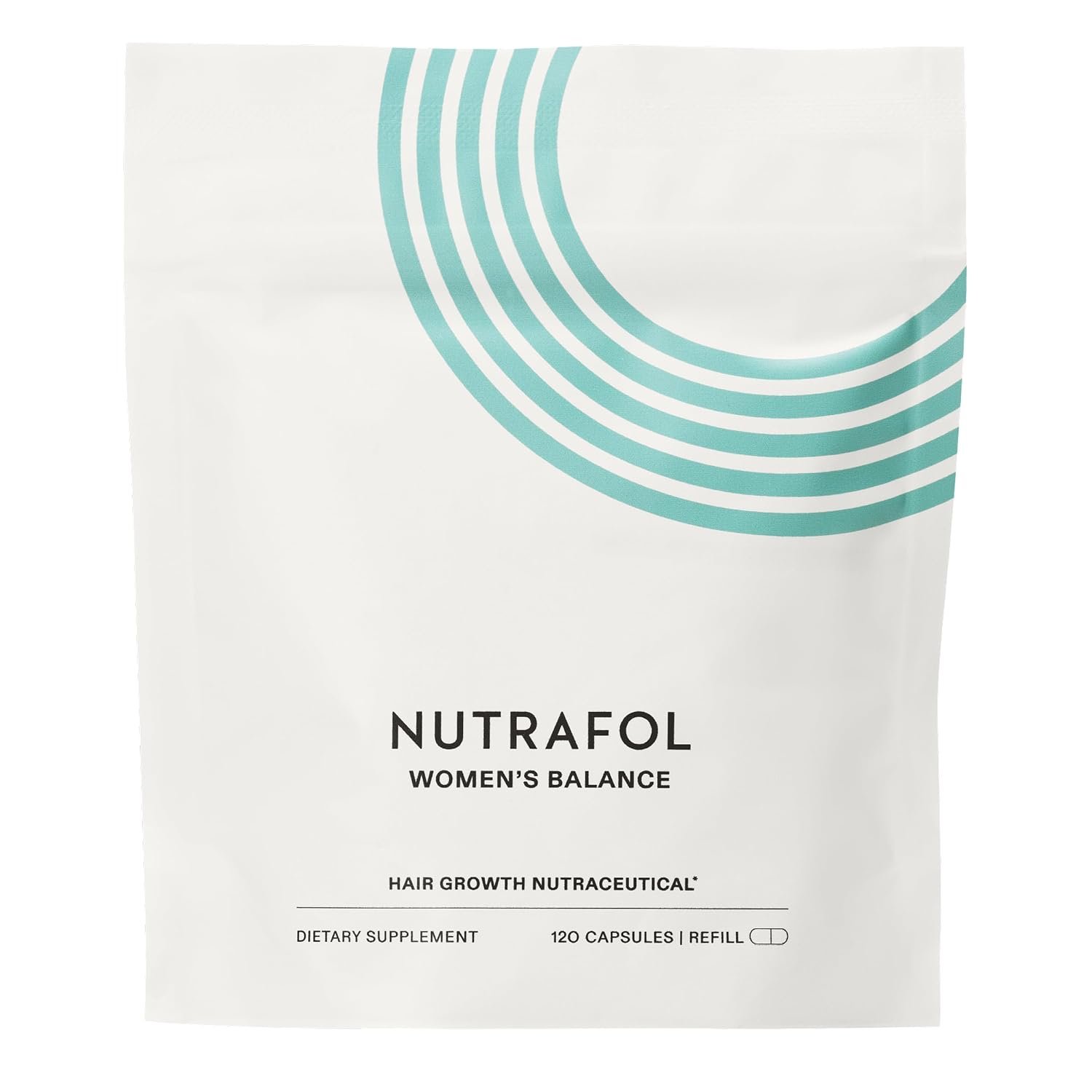 Nutrafol Women’s Balance Hair Growth Supplements, Age 45+, 1-Month Pouch