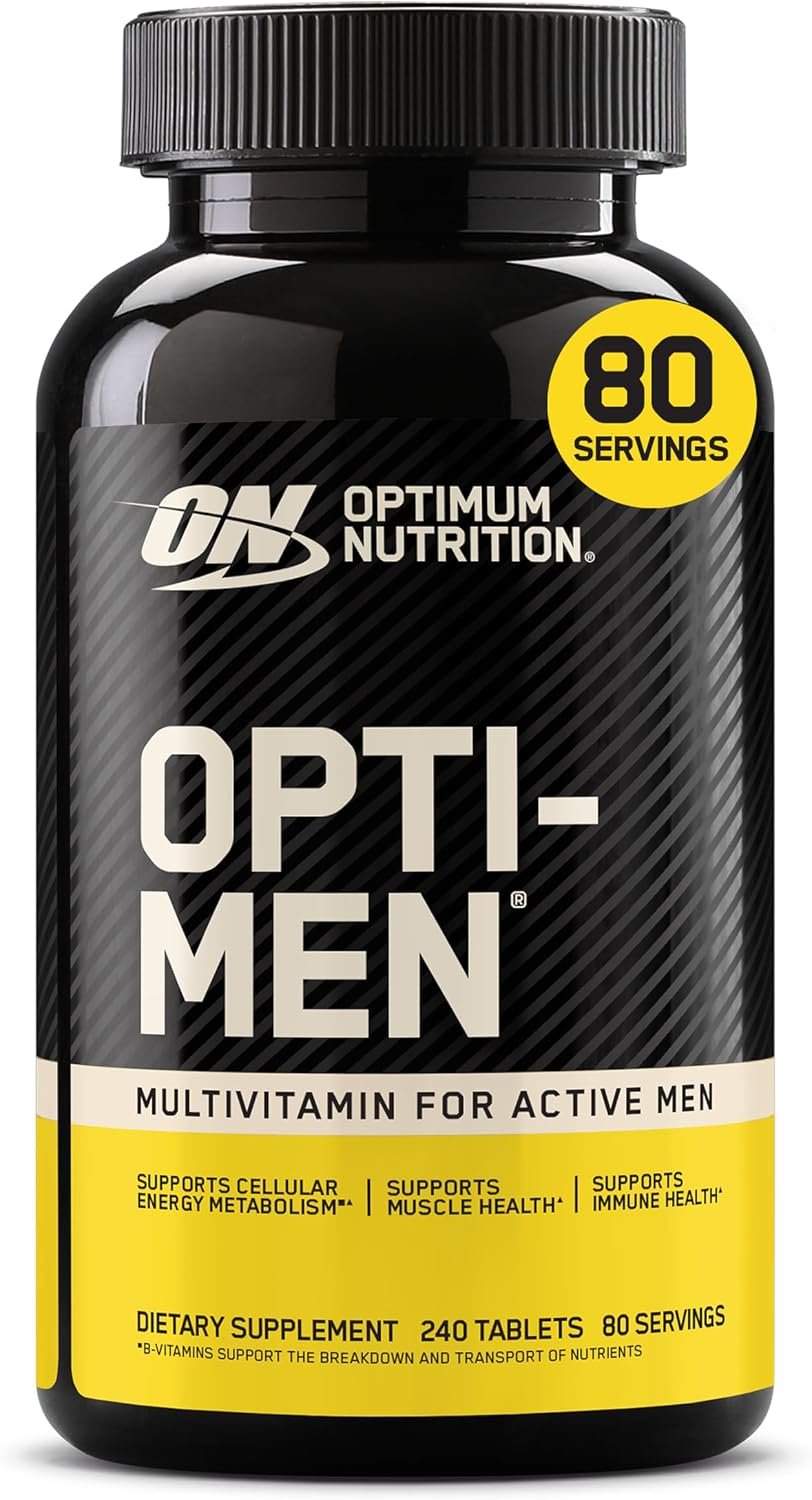Optimum Nutrition Opti-Men Daily Multivitamin Supplement, 240 Ct