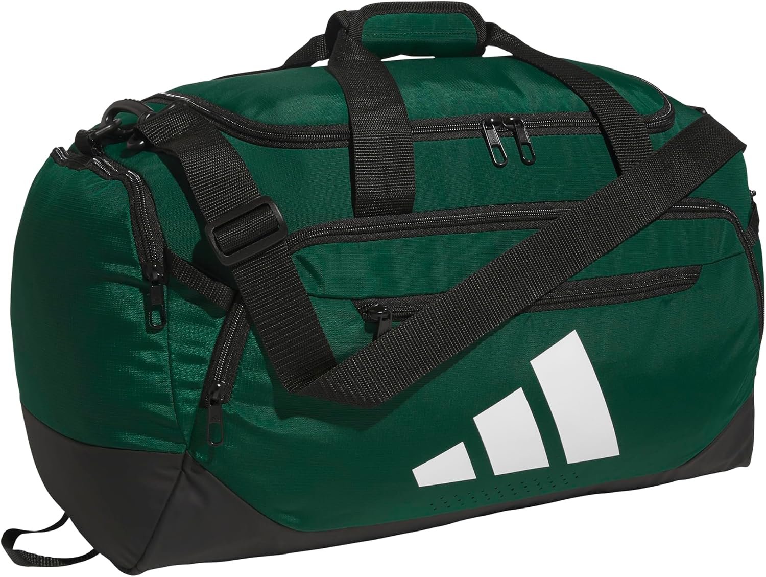 adidas Defender 5 Duffel Bag for Sports, Gym and Travel, Team Dark Green, OSFA