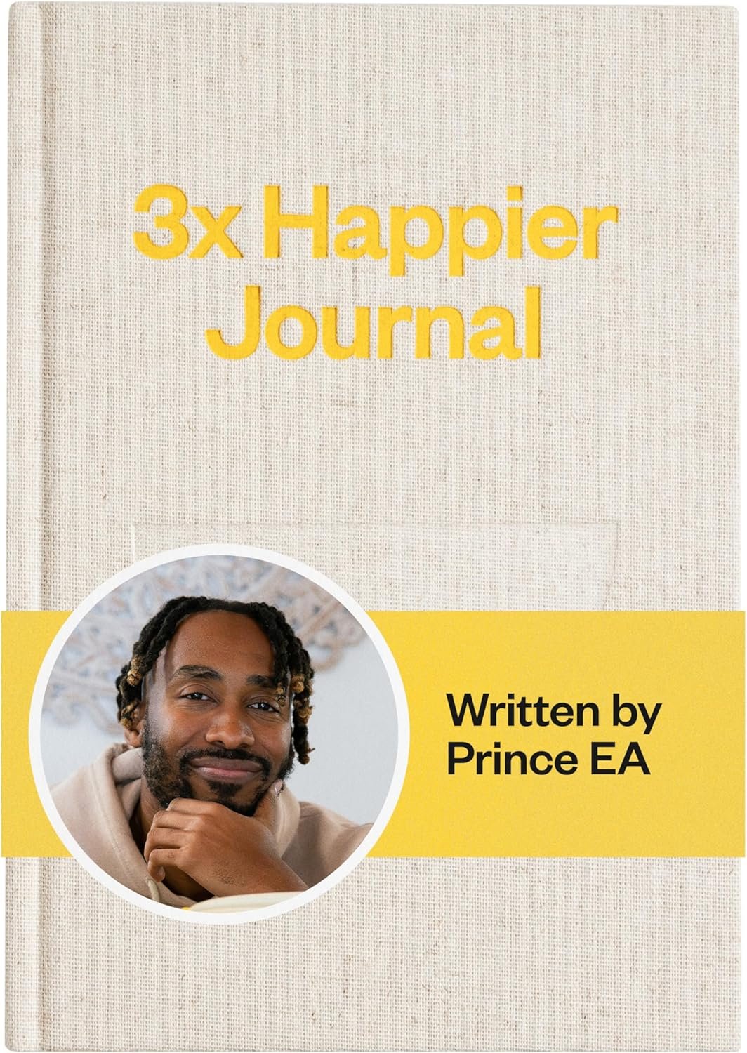 Intelligent Change Prince EA 3x Happier Journal – Guided Self Care 2025 Gratitude, For Men and Women with Daily Prompts, Inspirational Guides and Motivation for Enhanced Joy, Mindfulness & Well-Being