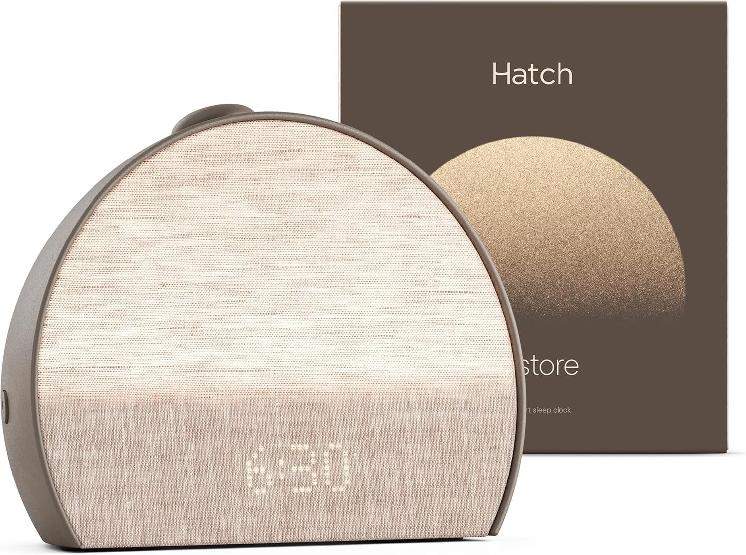 Hatch Restore 3 | Sunrise Alarm Clock, Smart Light, Sleep Audio (Cocoa) | White Noise Machine & Sunrise Alarm Light, 80+ Sleep Sounds, Screen-Free Bedtime Routine with Meditations via Hatch Sleep App