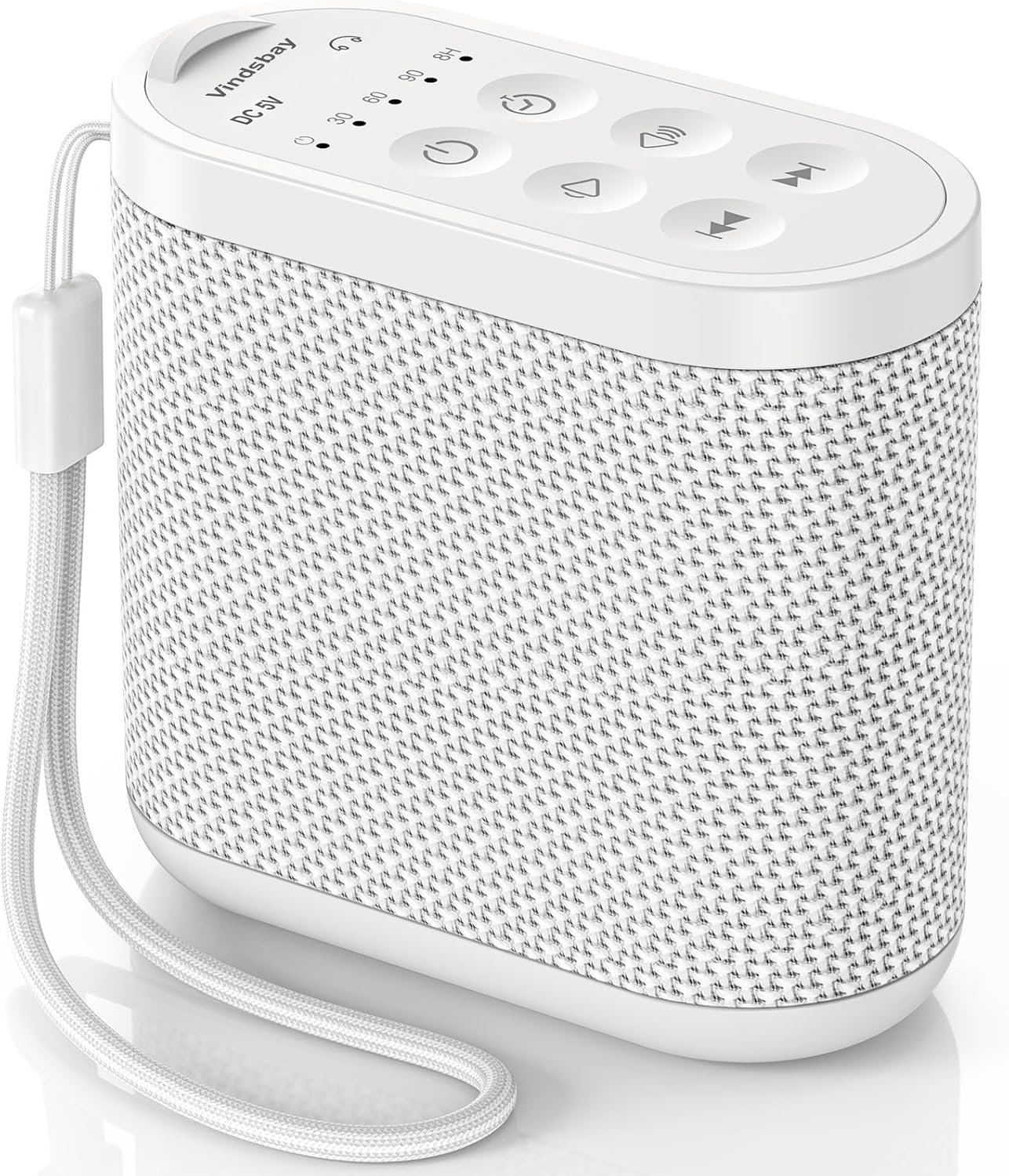 Portable Travel Sound Machine for Adults, Baby Sleeping : Super Long-Lasting & Rechargeable Battery, Headphone Jack, 21 Sounds – White Noise Machine for Office Privacy & Noise Canceling, Home, Gift