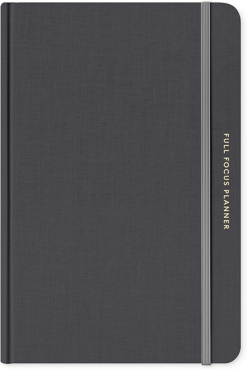 Full Focus Gray Linen Planner by Michael Hyatt – The #1 Daily Planner to Increase Focus, Eliminate Overwhelm, and Achieve Your Biggest Goals – Hardcover