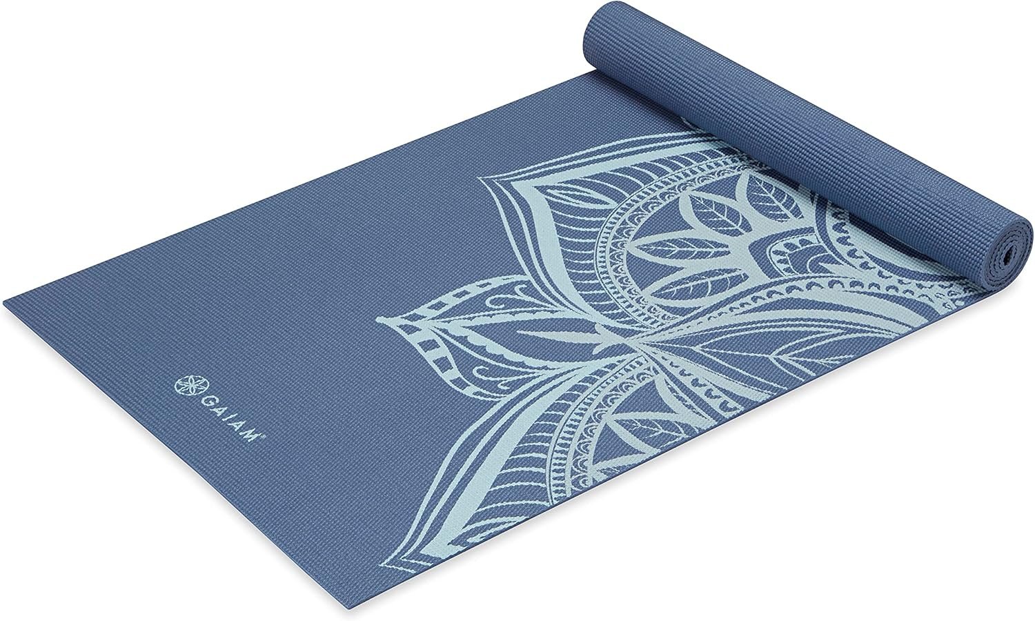 Gaiam Yoga Mat – Premium Thick Non Slip Exercise & Fitness Mat for All Types of Yoga, Pilates & Floor Workouts