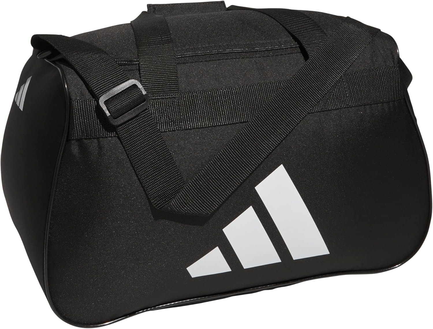 adidas Power Gym Bag – Lightweight Small Duffel, Black/White, OSFA