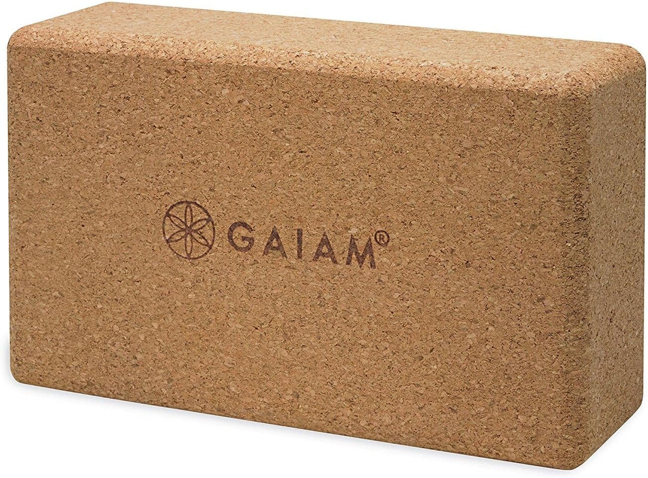 Gaiam Cork Yoga Brick –