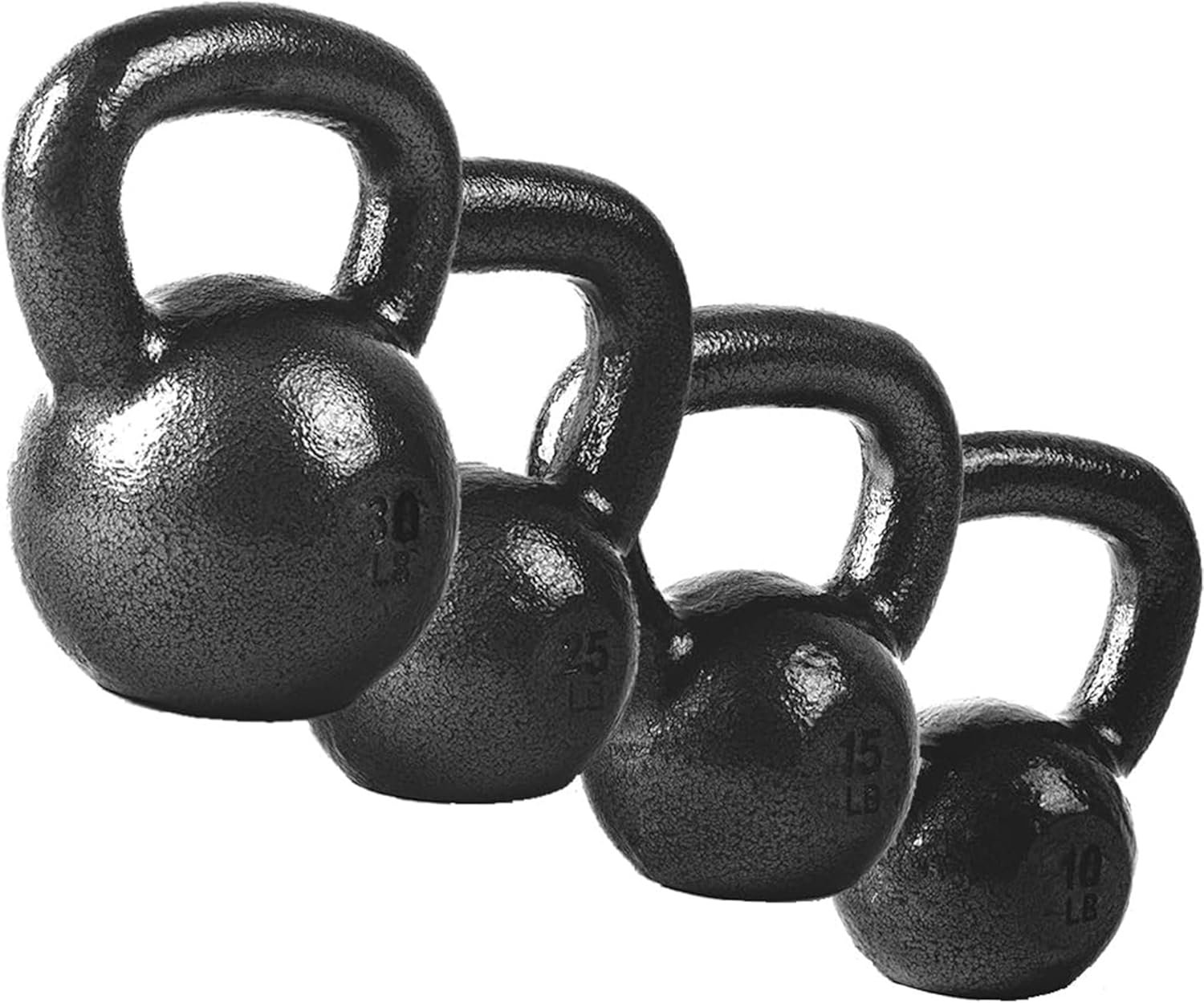 CAP Barbell Cast Iron Kettlebell – Singles and Sets, Multiple Weight Choices