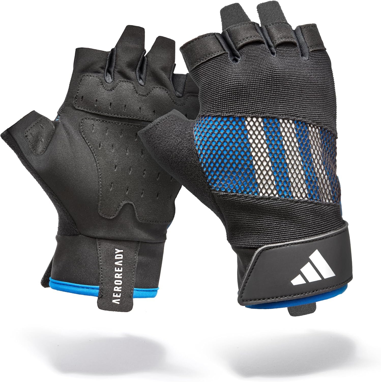 Adidas Performance Weightlifting Gloves, Fingerless Aeroready Workout Gloves