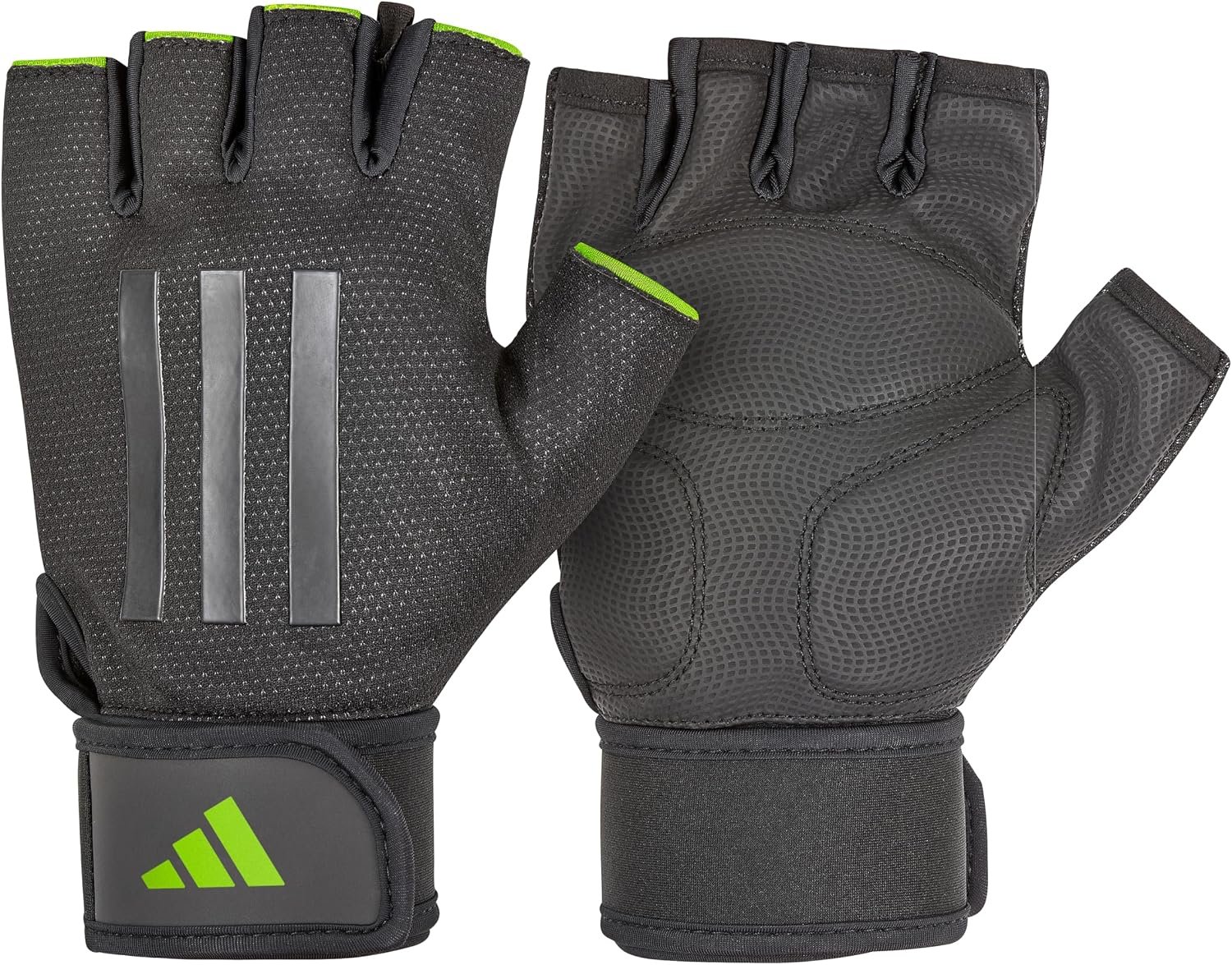 Adidas Elite Training & Weightlifting Gloves, Fingerless Workout Gloves