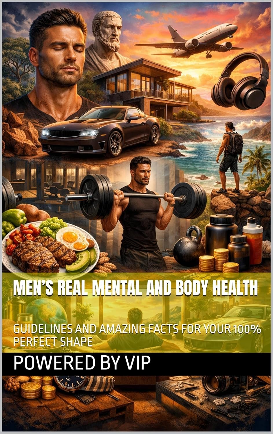 MEN’S REAL MENTAL AND BODY HEALTH: GUIDELINES AND AMAZING FACTS FOR YOUR 100% PERFECT SHAPE (Self-Help & Motivation Books with High Interesting Content)